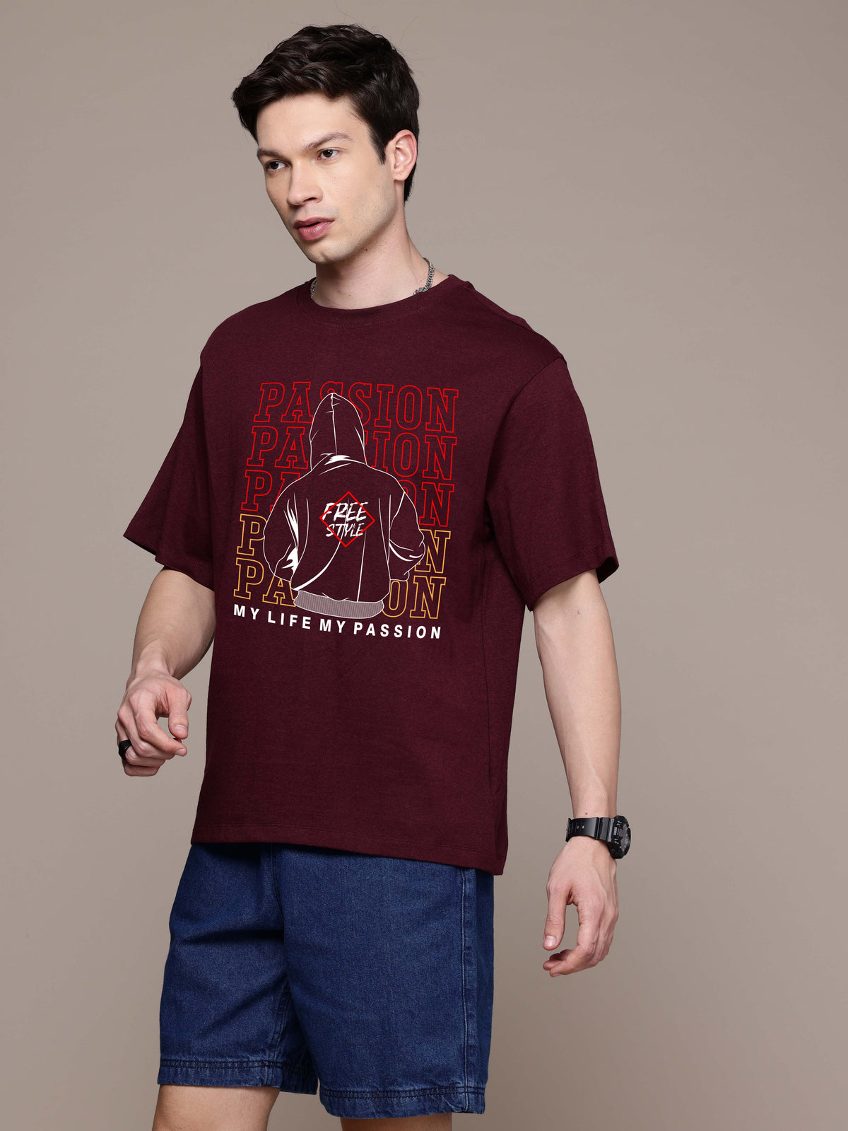 Graphic Oversized Passion Tshirt