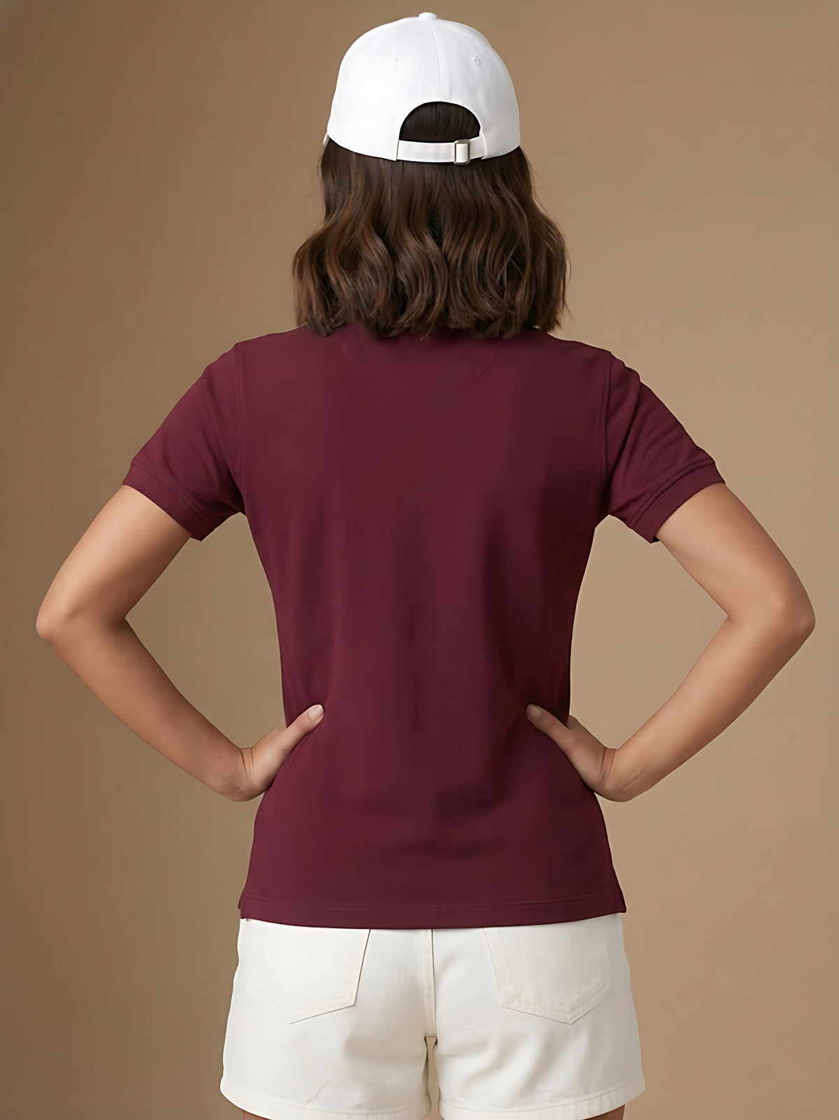Womens Graphic Polo T-Shirt Patience