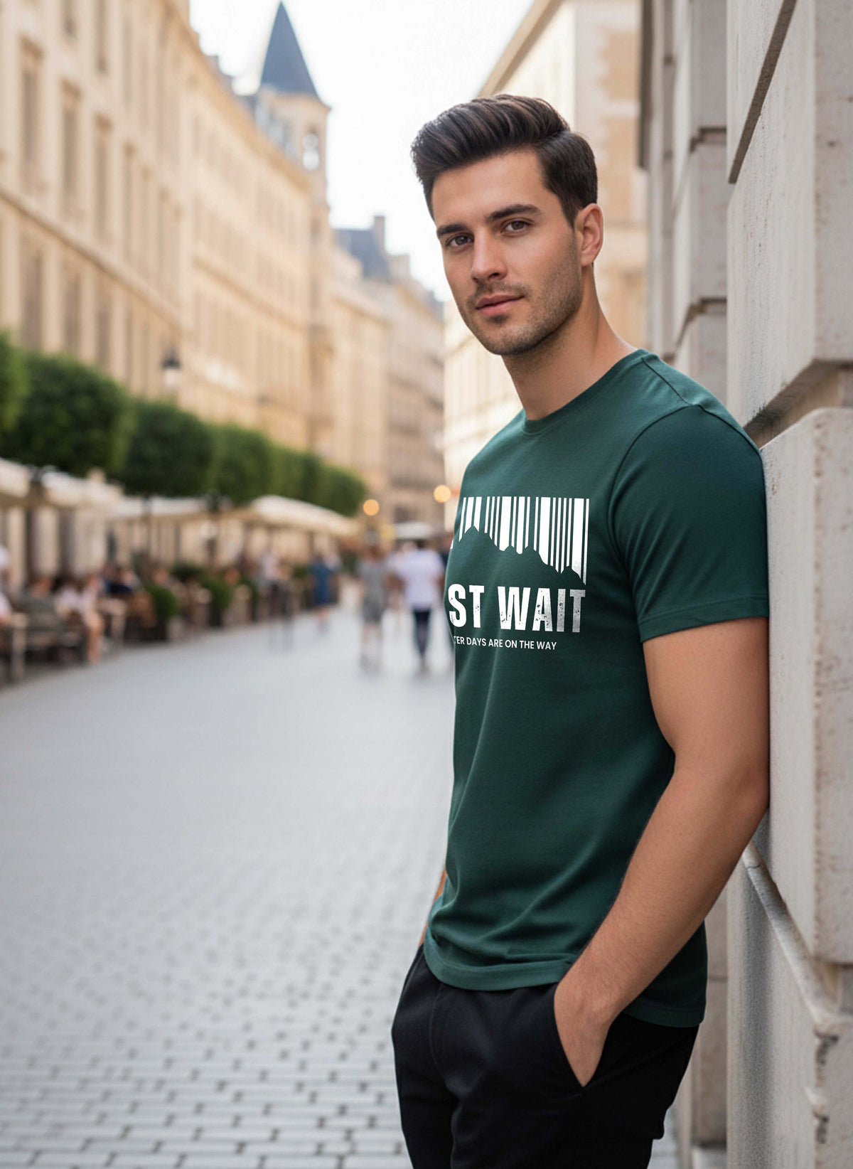Mens Graphic Regular Half Sleeve T Shirt