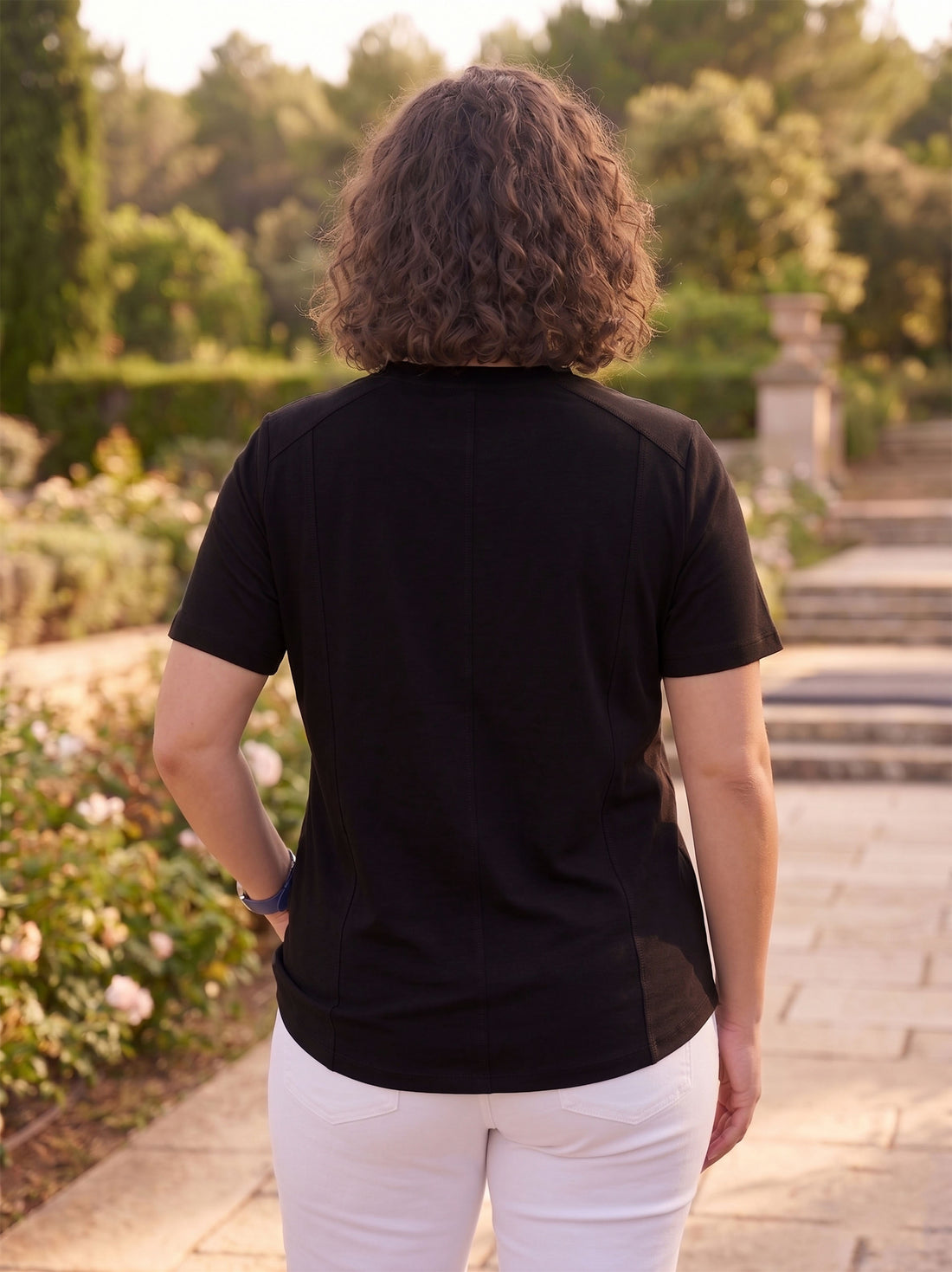 Black Plus Size T-Shirt