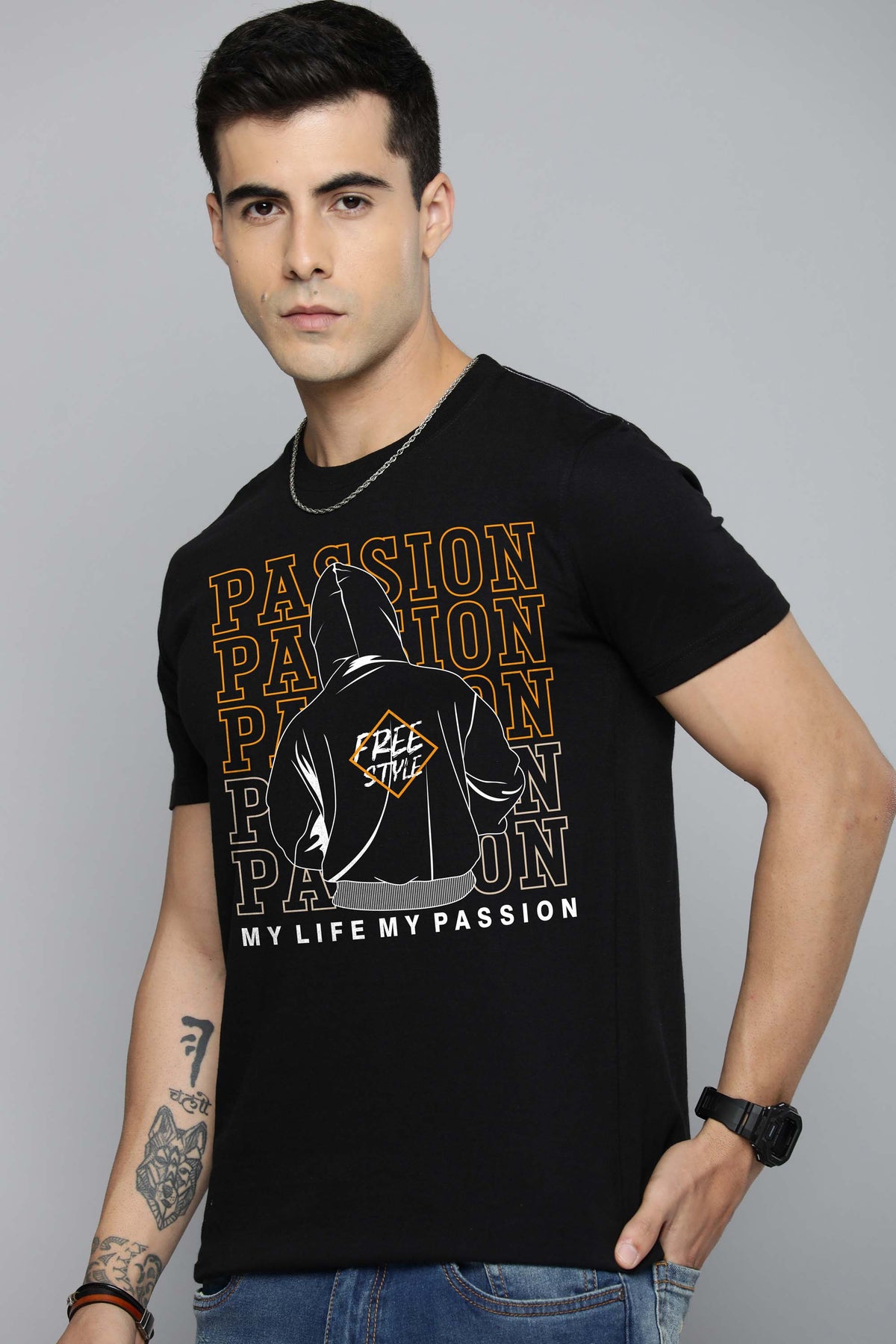 Mens Graphic Regular T Shirt