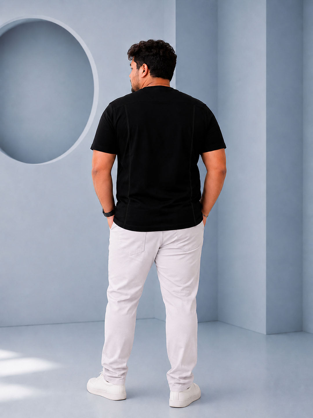 Plus Size Black T-Shirt