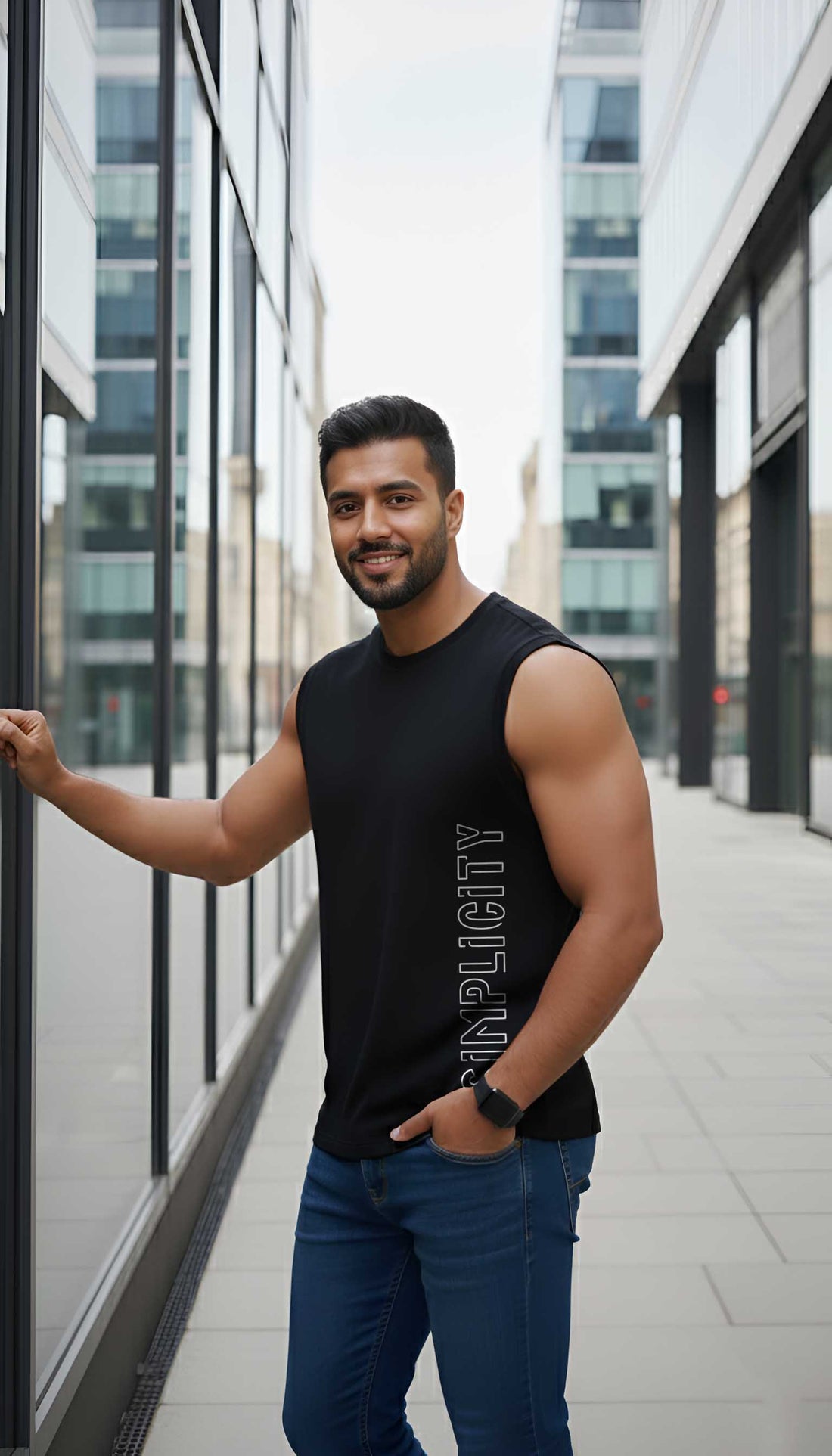 MENS GRAPHIC SLEEVELESS SIGHT