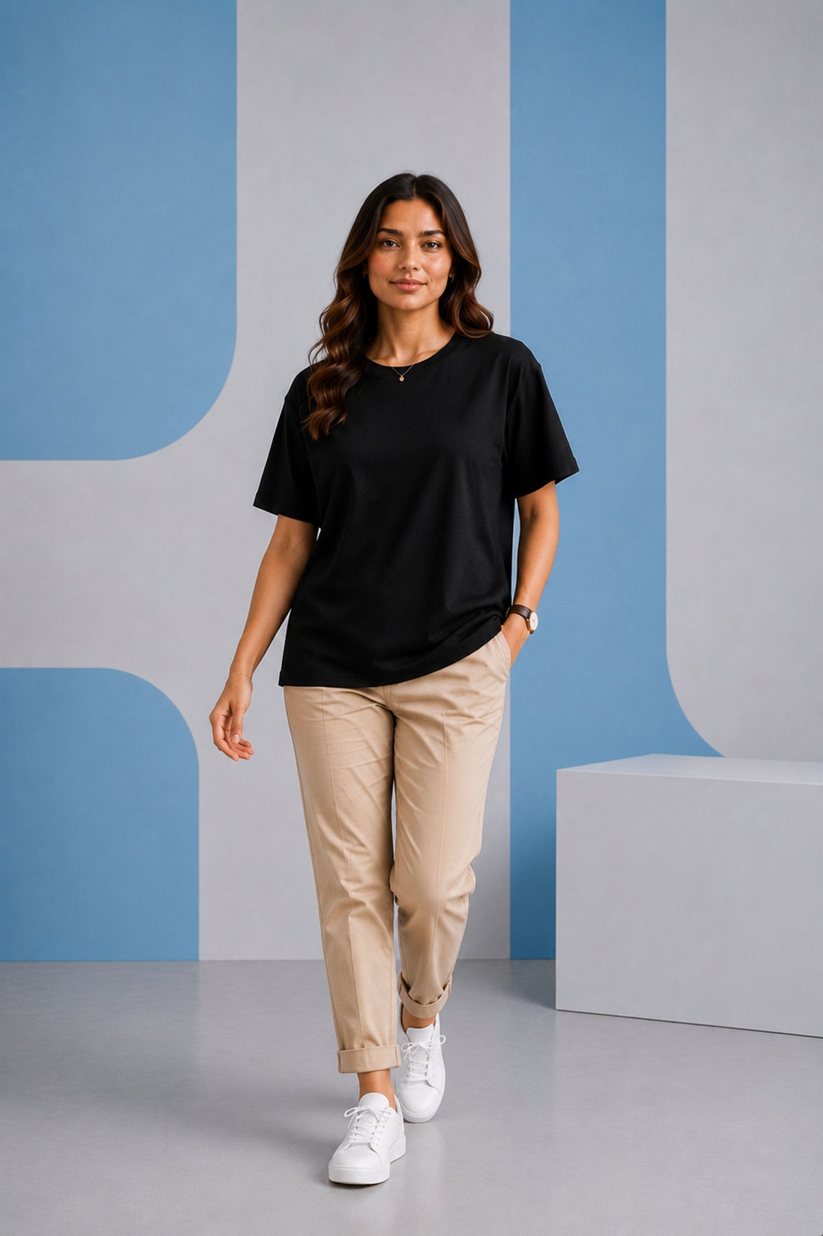 Black Oversized T-Shirt