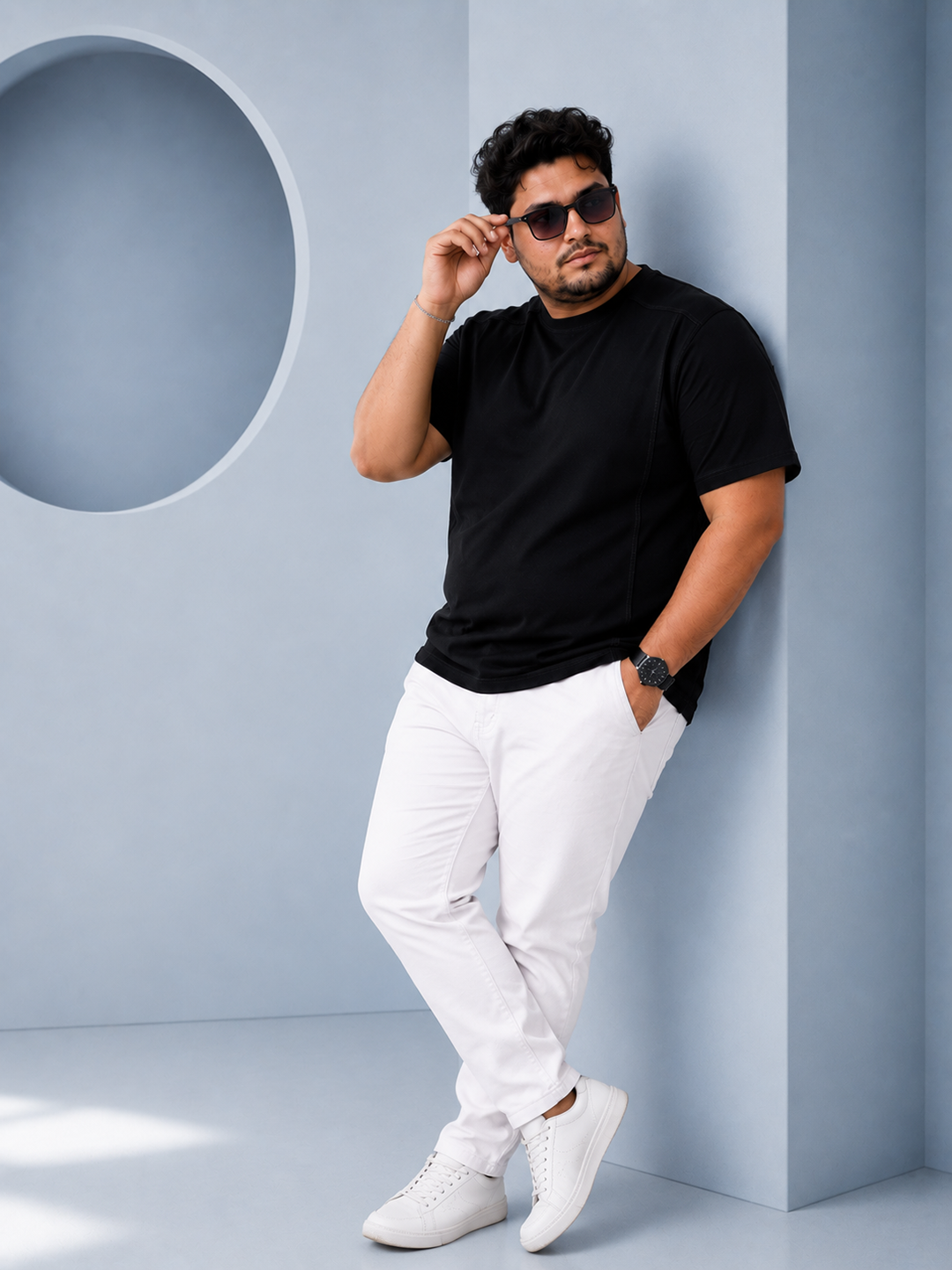 Plus Size Black T-Shirt