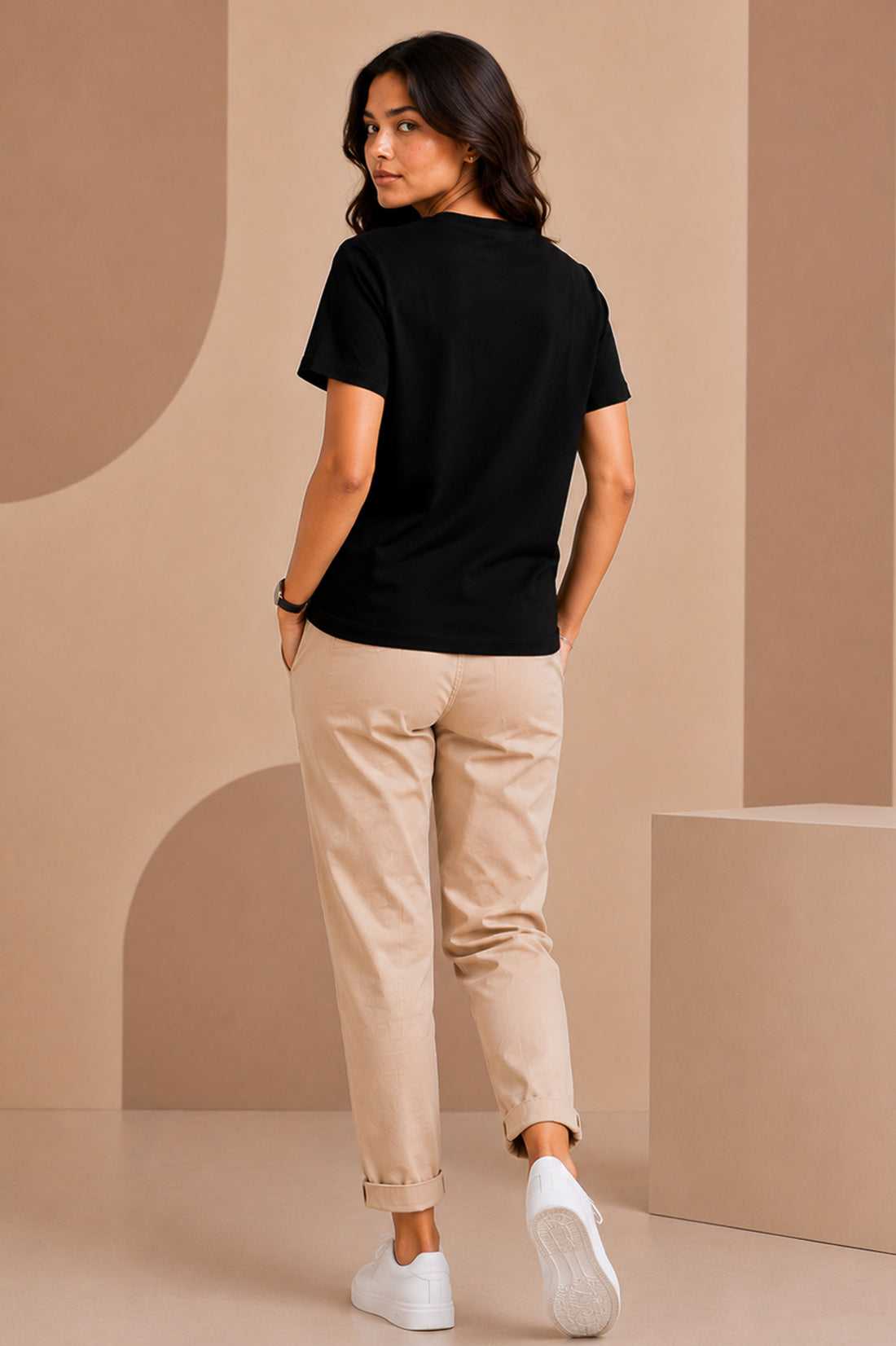 Black Regular T-Shirt