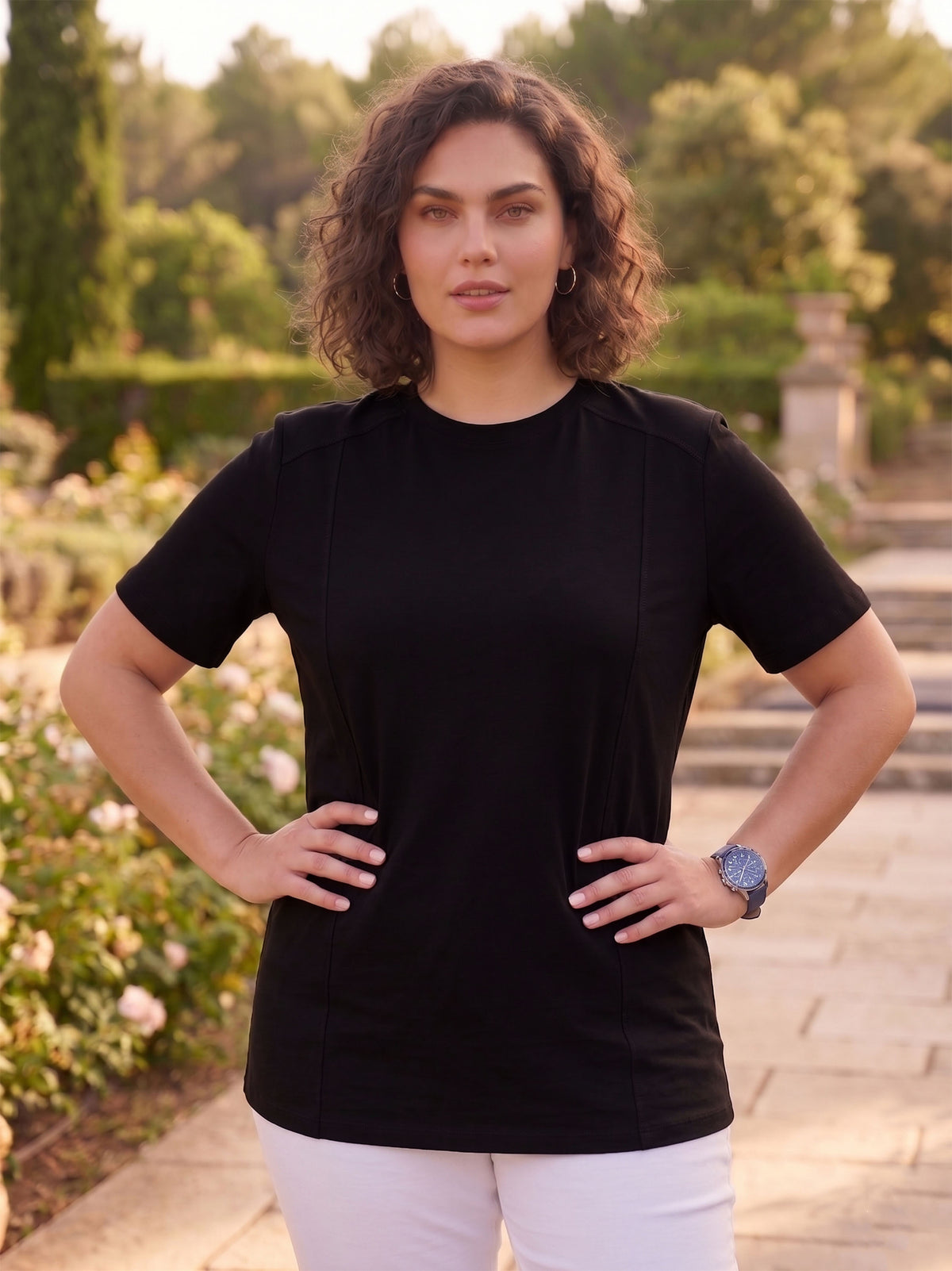 Black Plus Size T-Shirt