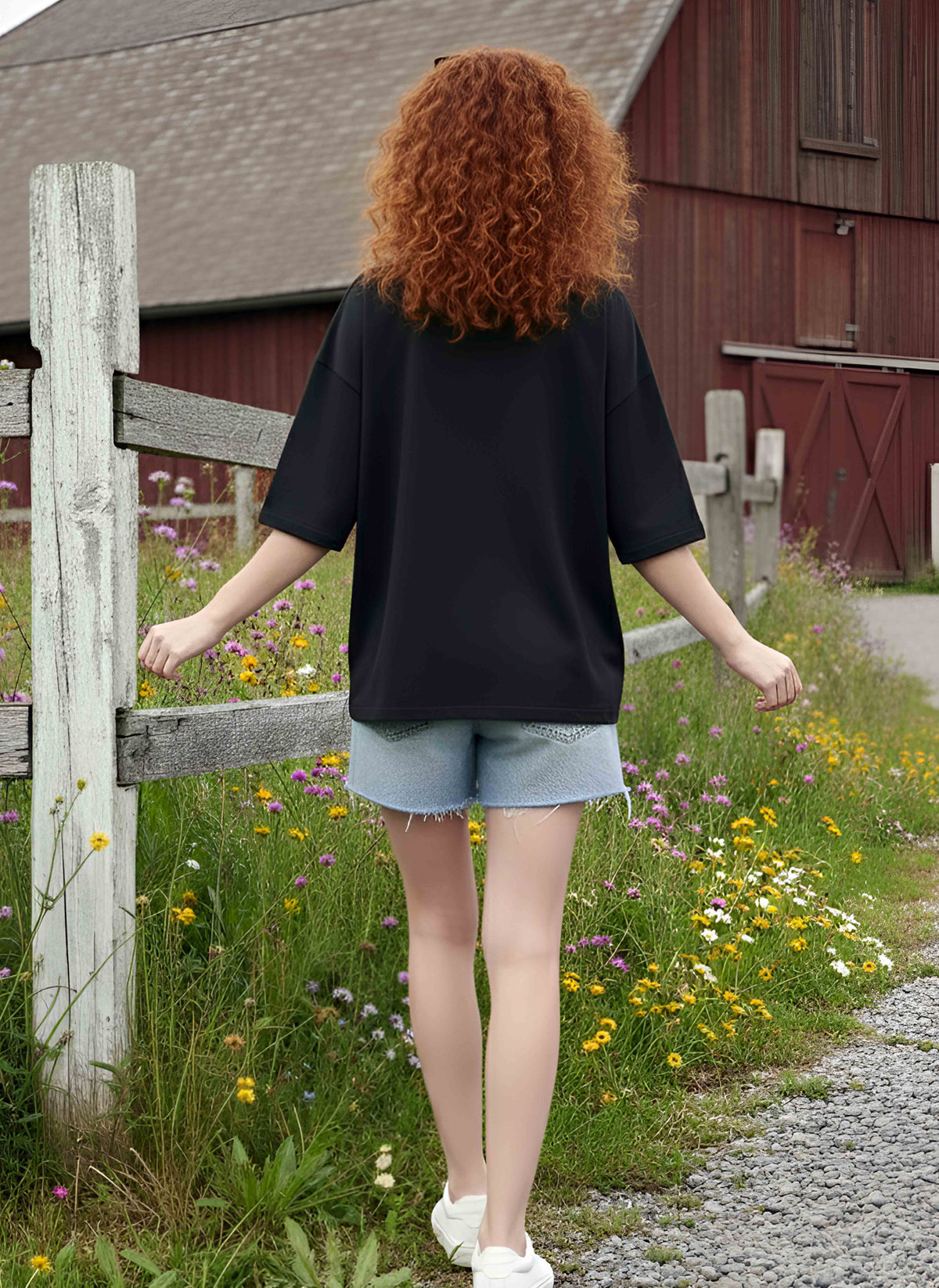 Graphic Oversized Tshirt Fruit