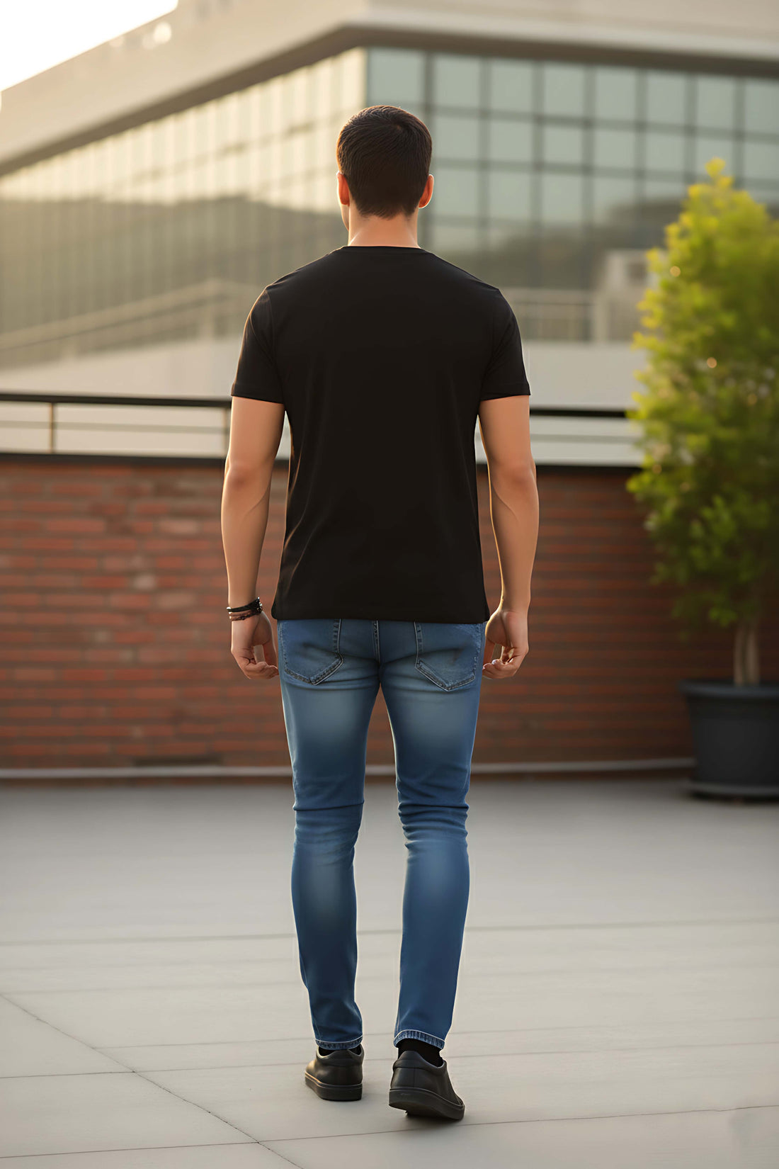 Mens Graphic Regular Half Sleeve T Shirt