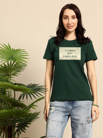 Half Sleeve Womens Regular T-Shirt