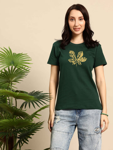 Half Sleeve Womens Regular T-Shirt
