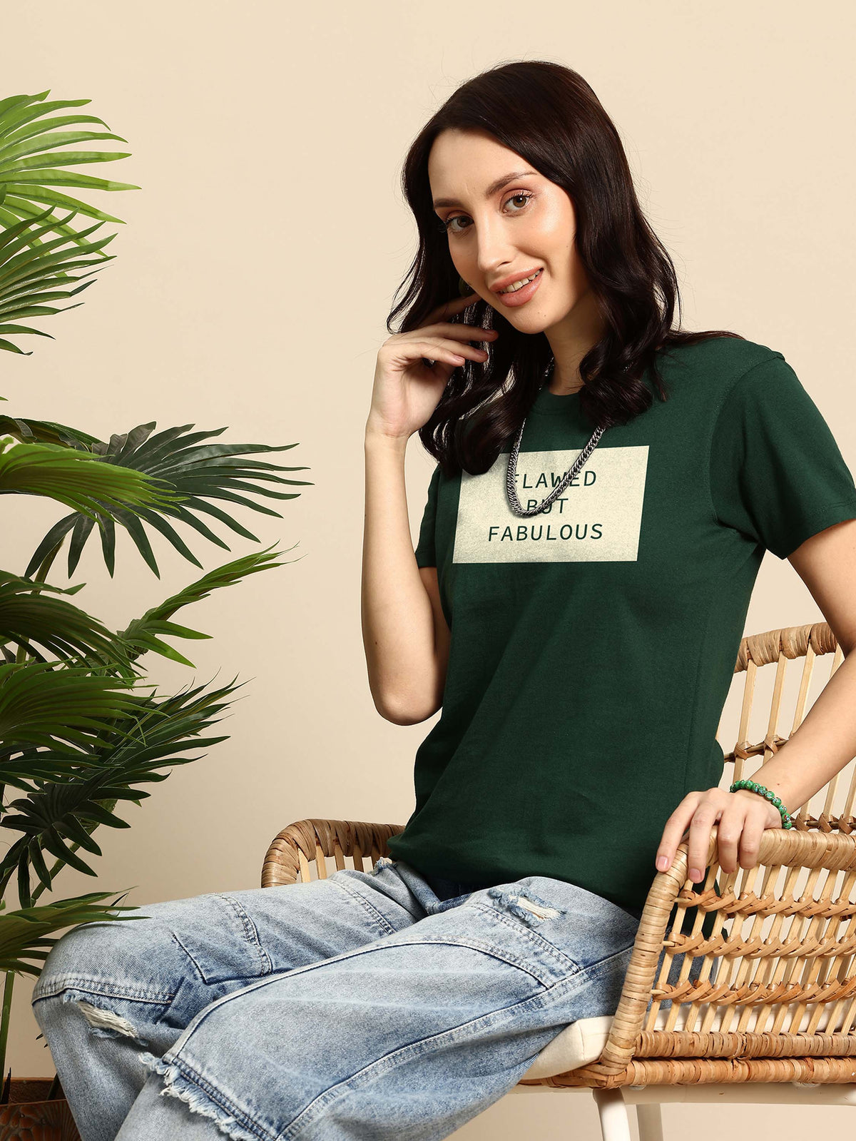Half Sleeve Womens Regular T-Shirt