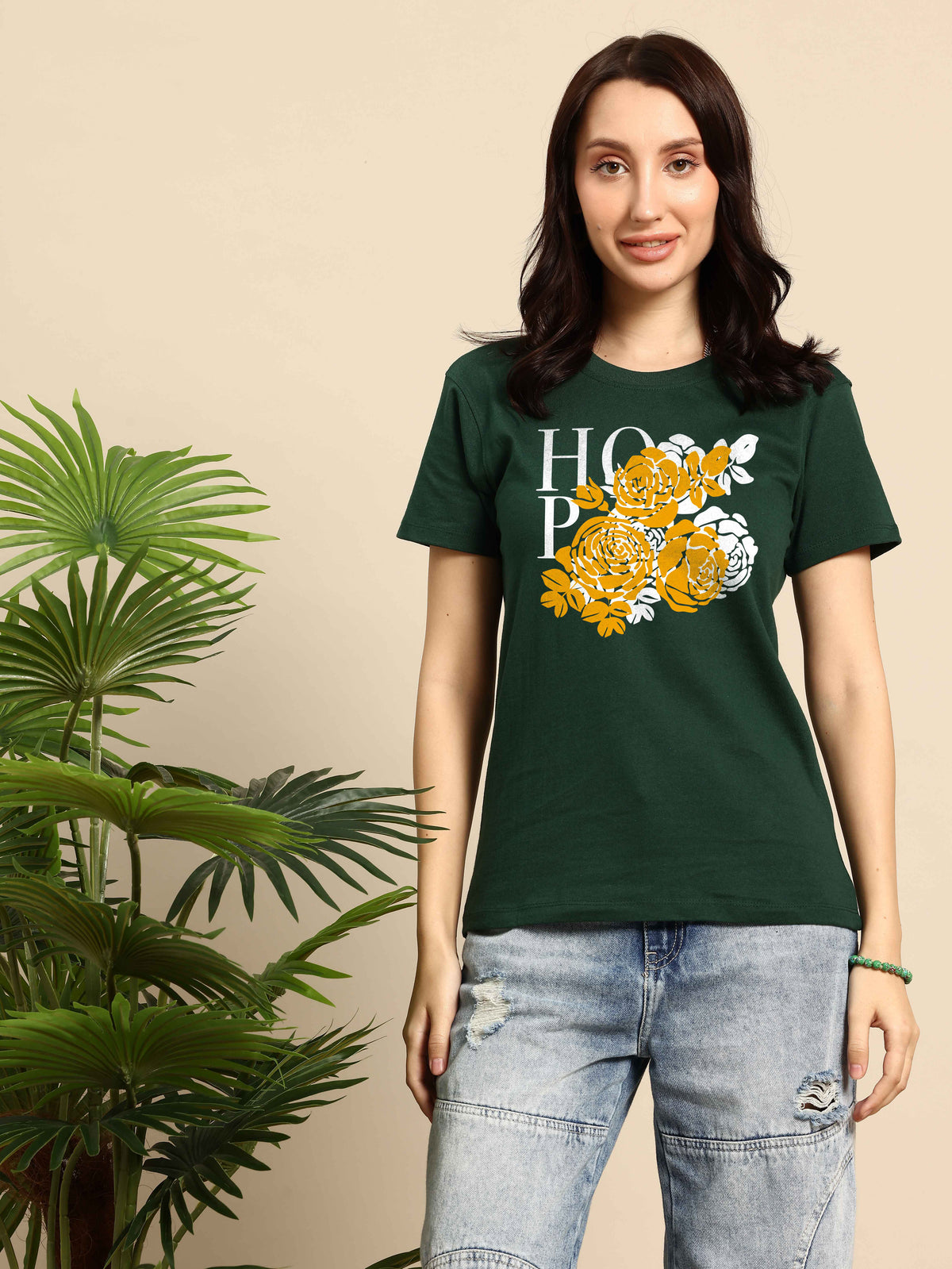 Half Sleeve Womens Regular T-Shirt