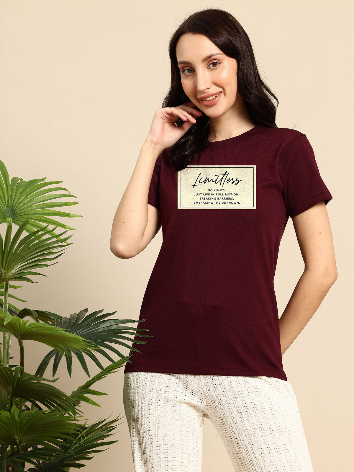 Half Sleeve Womens Regular T-Shirt
