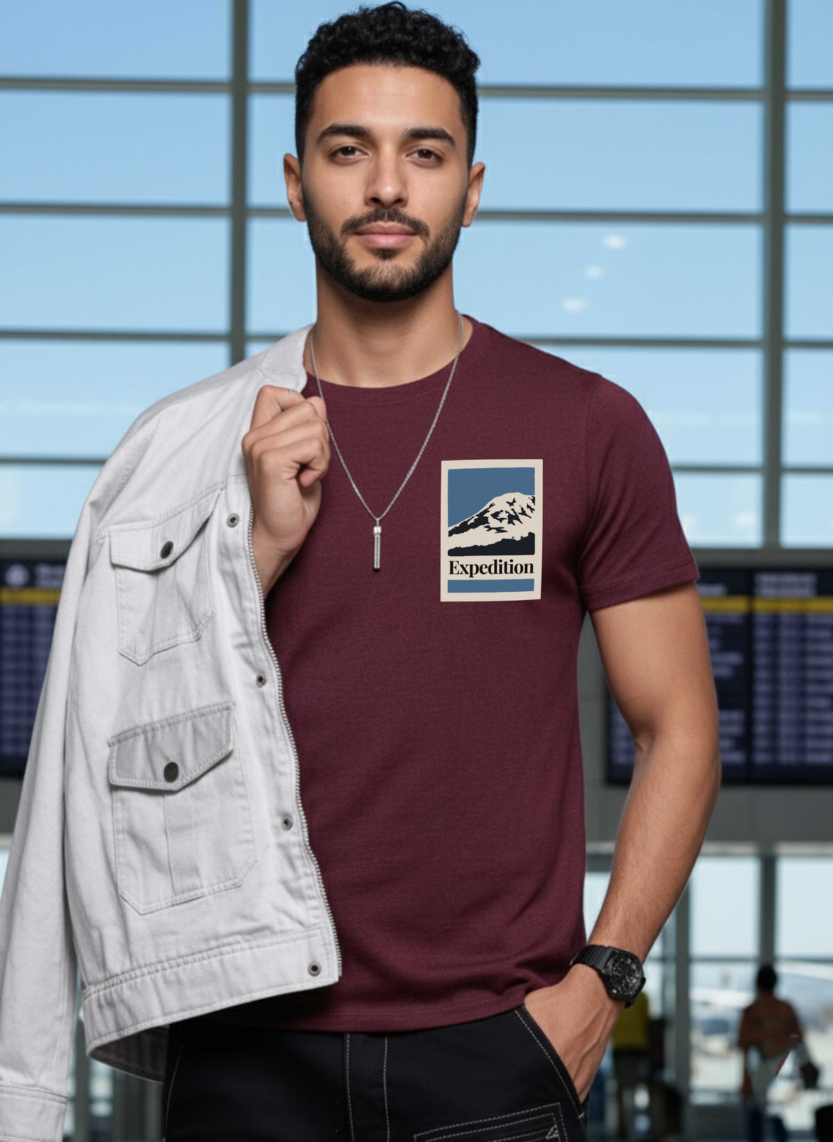 Mens Graphic Regular Half Sleeve T-Shirts