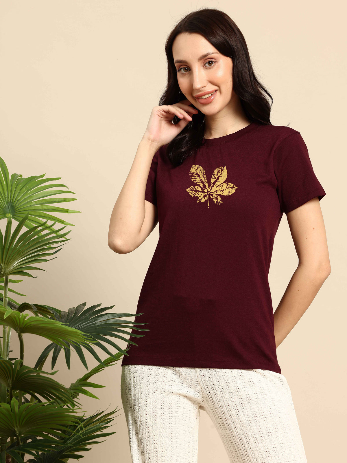 Half Sleeve Womens Regular T-Shirt