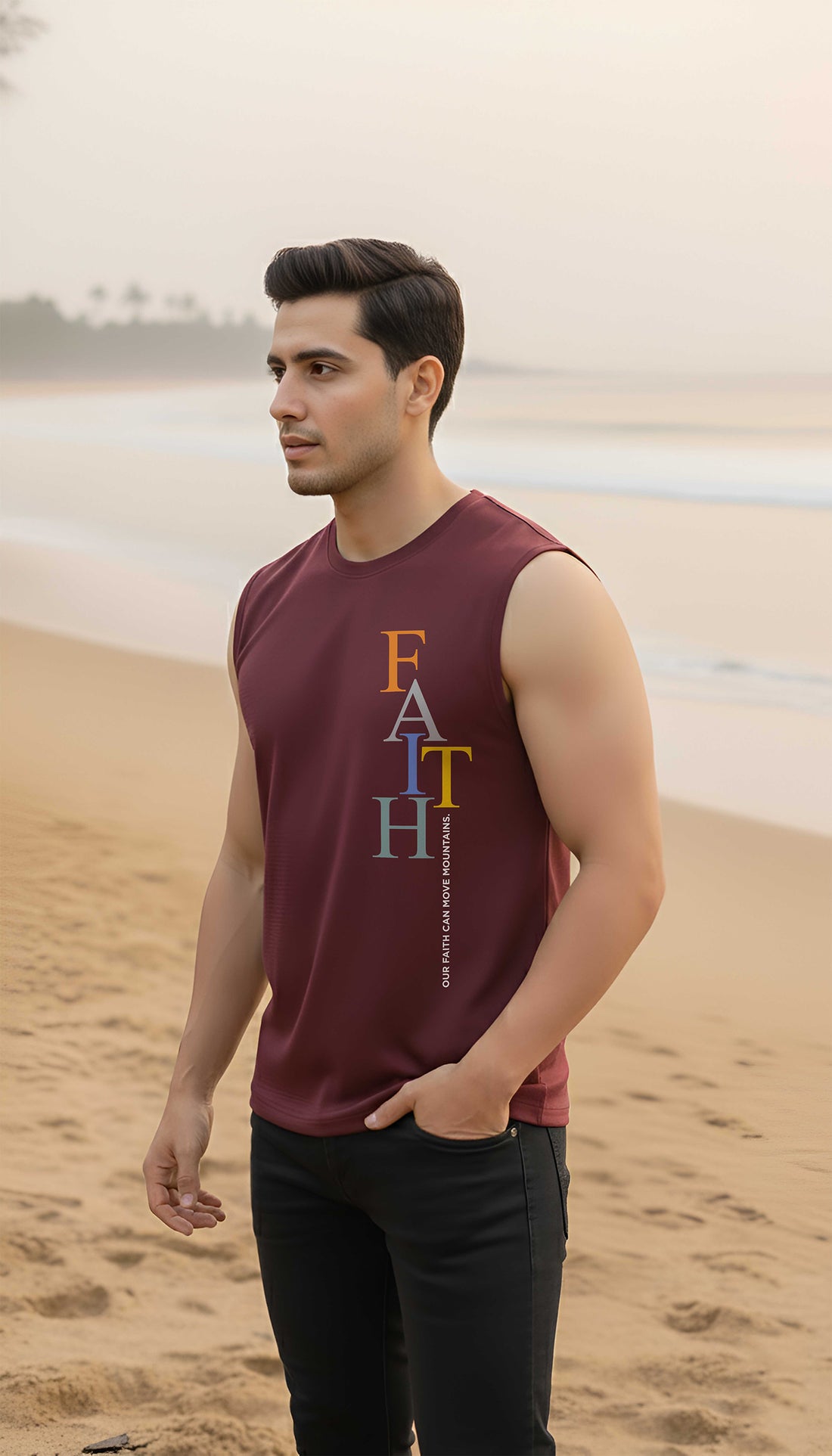 MENS GRAPHIC SLEEVELESS SIGHT