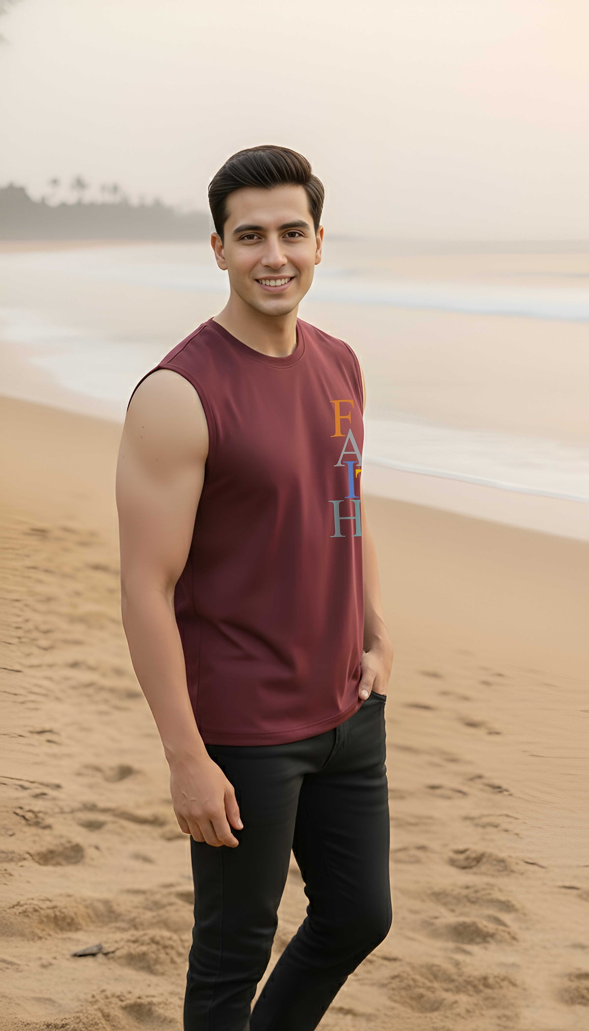 MENS GRAPHIC SLEEVELESS SIGHT