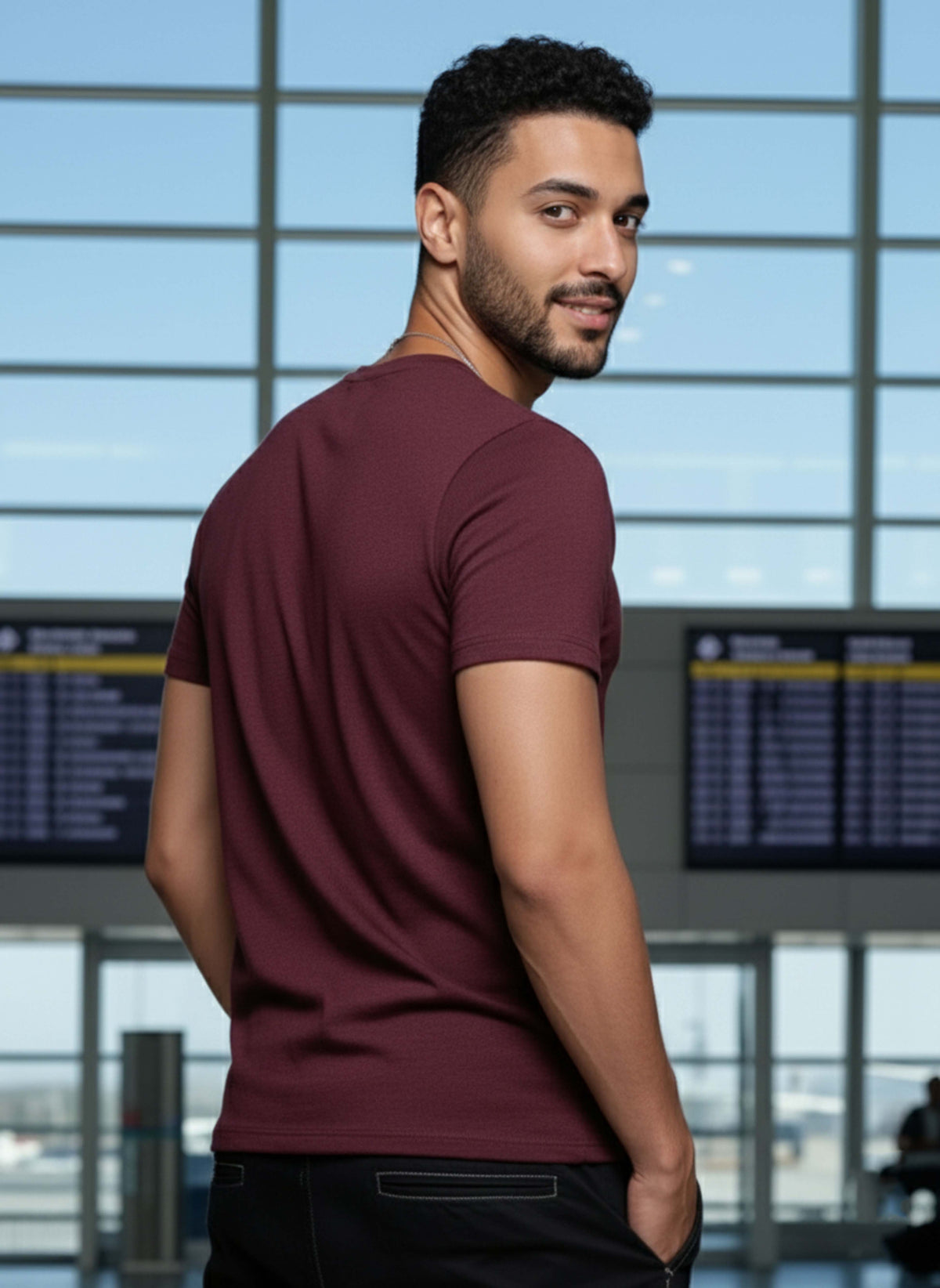 Mens Graphic Regular Half Sleeve T Shirt