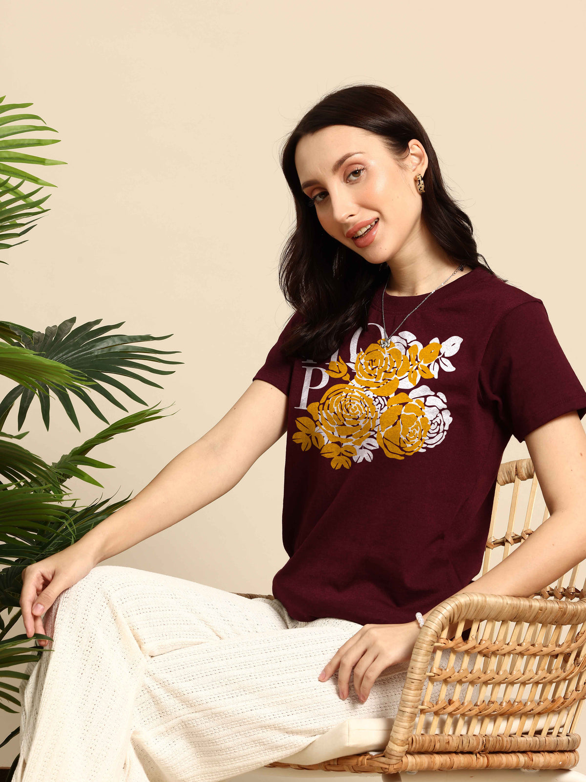 Half Sleeve Womens Regular T-Shirt