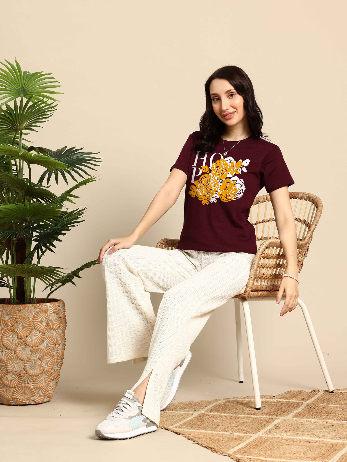Half Sleeve Womens Regular T-Shirt