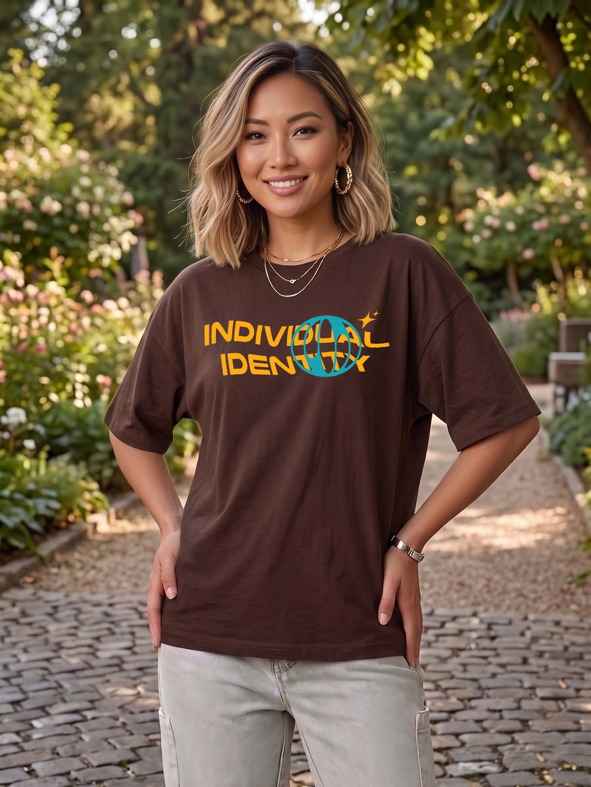 Graphic Oversized T-Shirt Identity