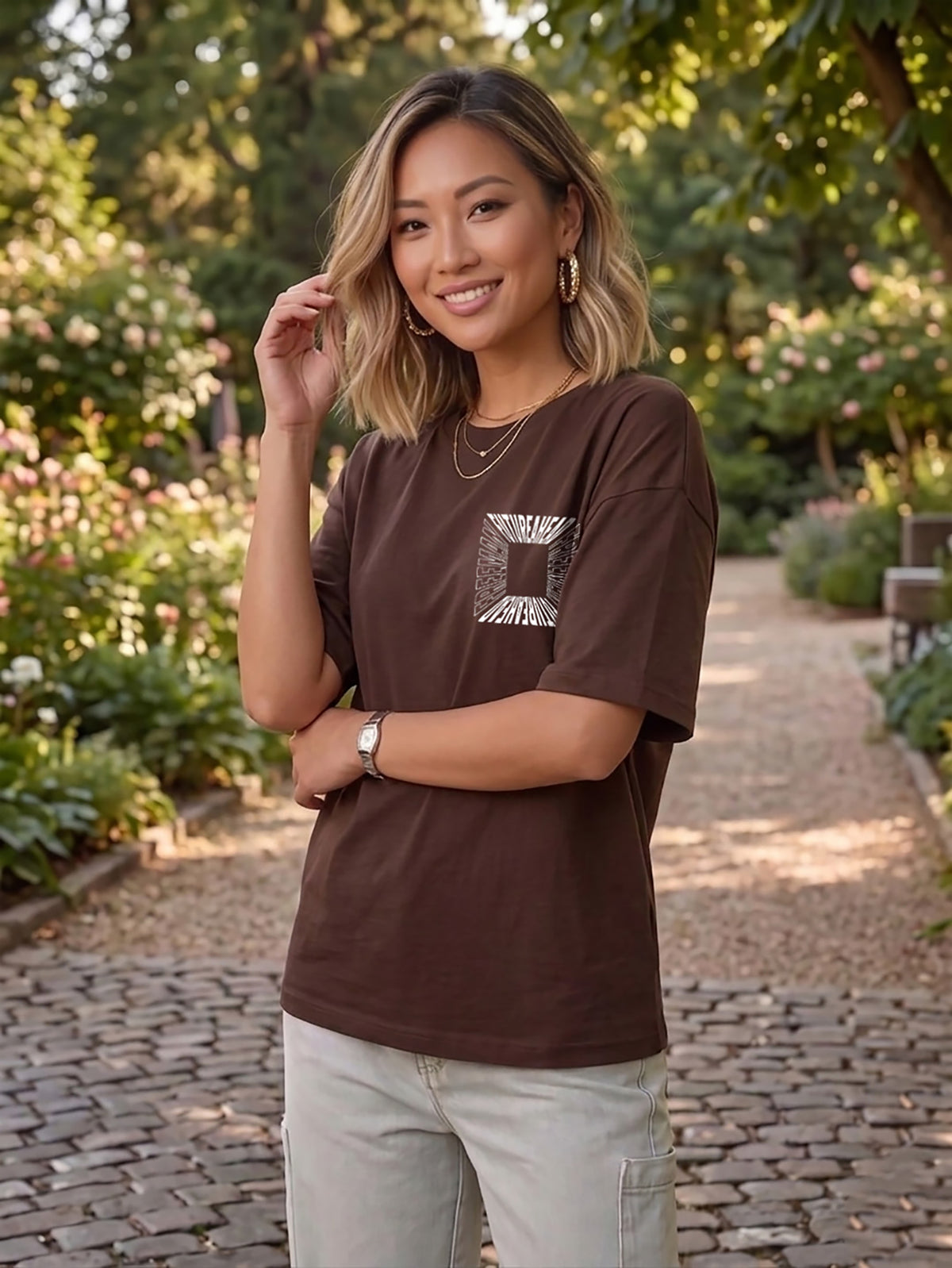 Graphic Oversized T-Shirt Future