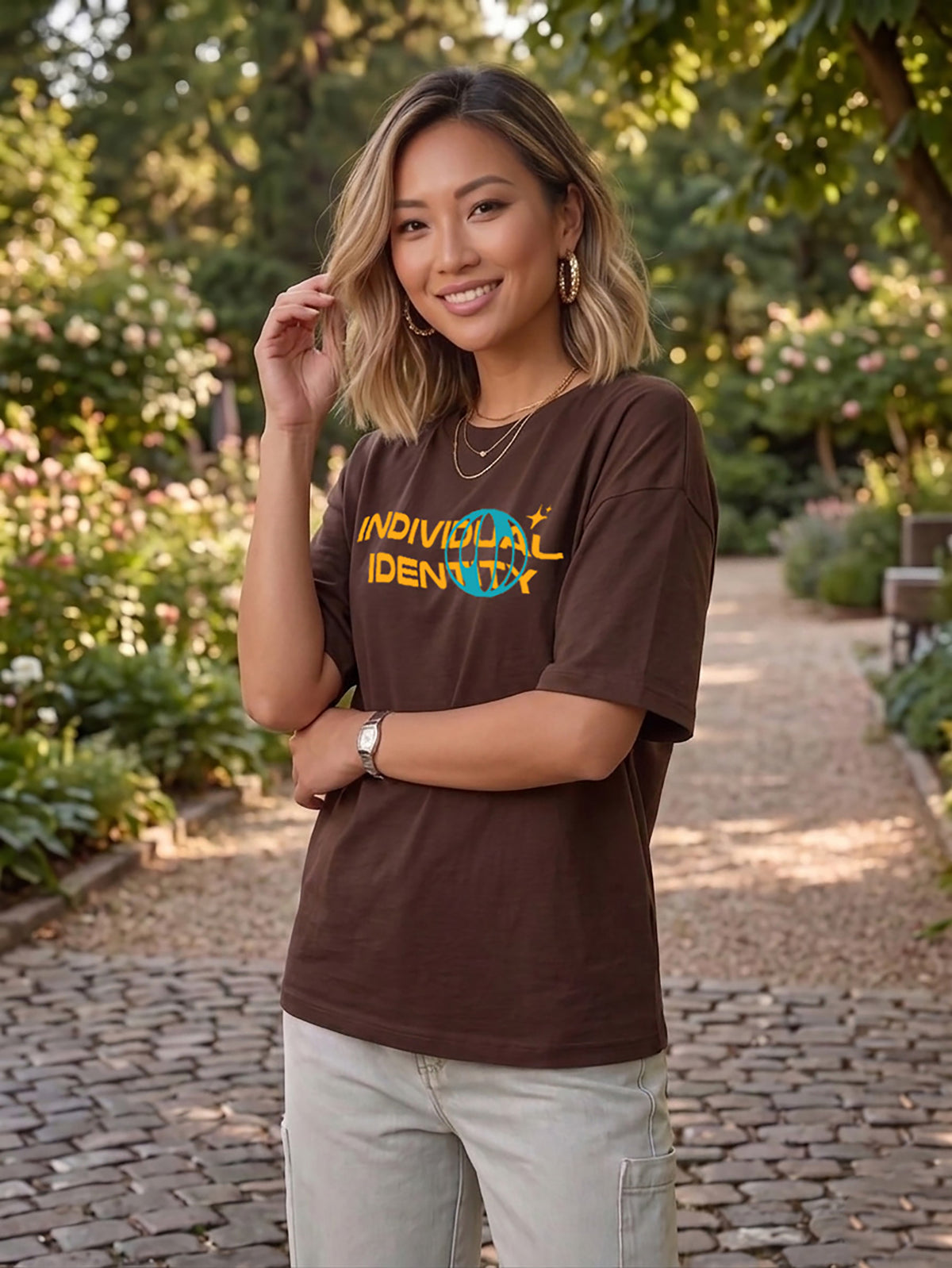 Graphic Oversized T-Shirt Identity