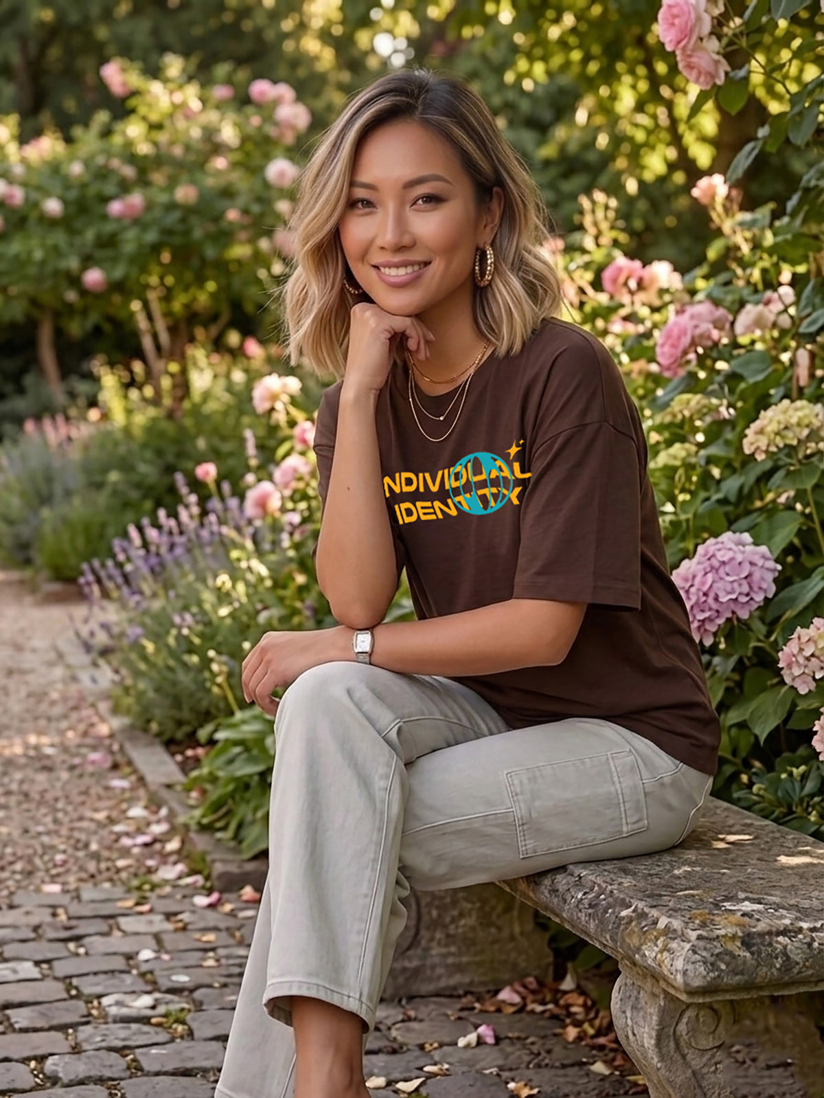 Graphic Oversized T-Shirt Identity