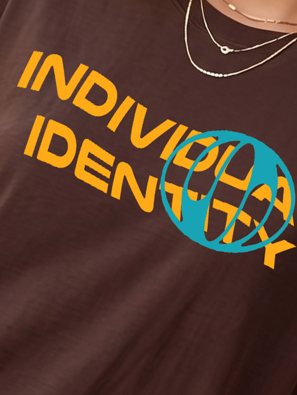 Graphic Oversized T-Shirt Identity