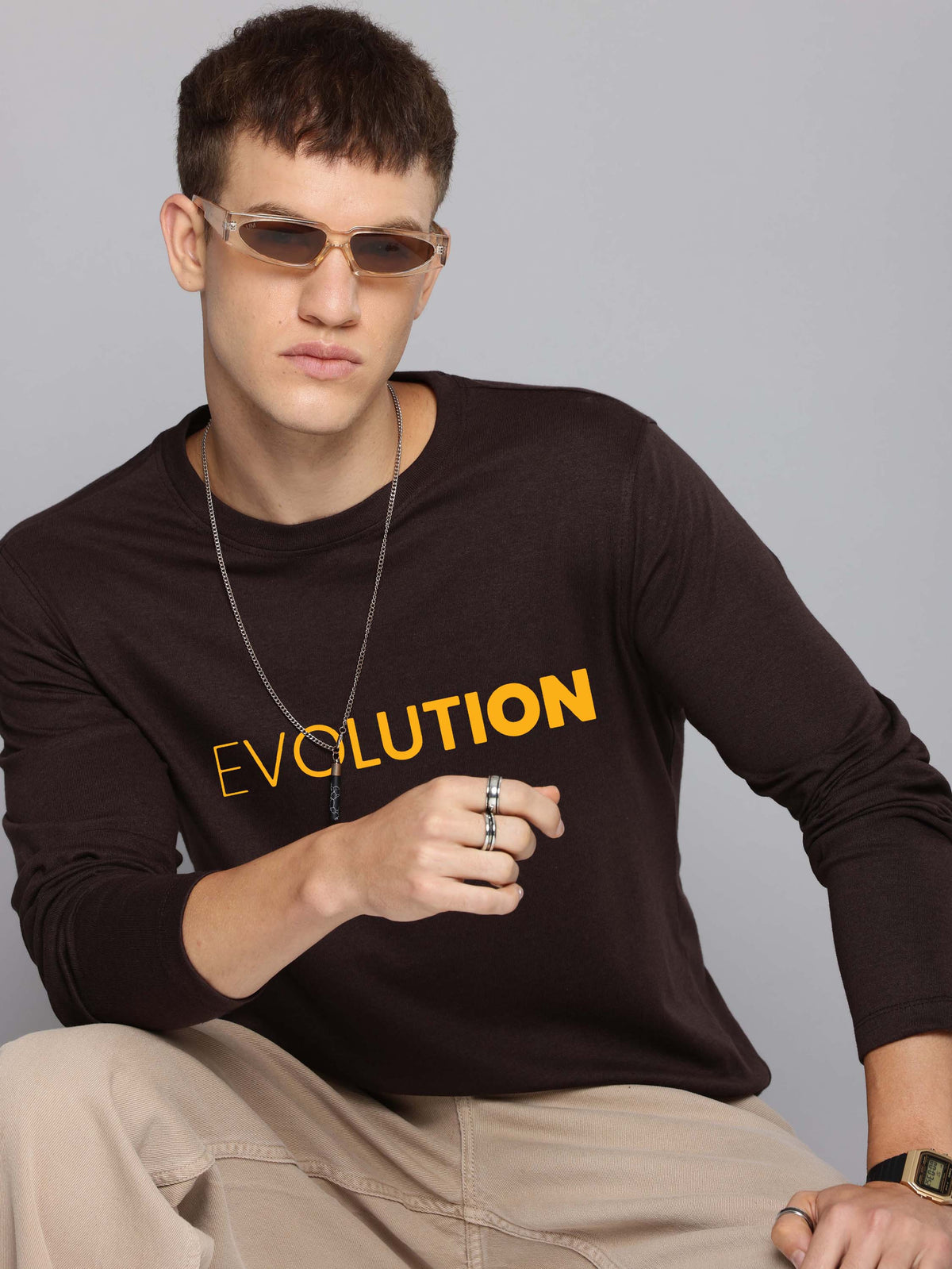 Mens Graphic Long Sleeve