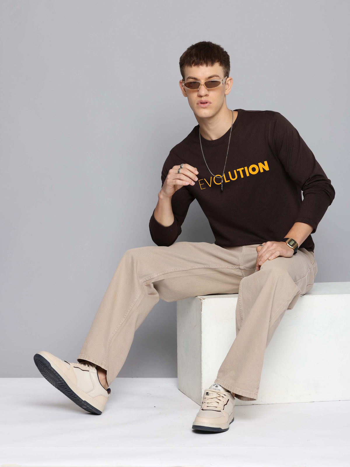 Mens Graphic Long Sleeve
