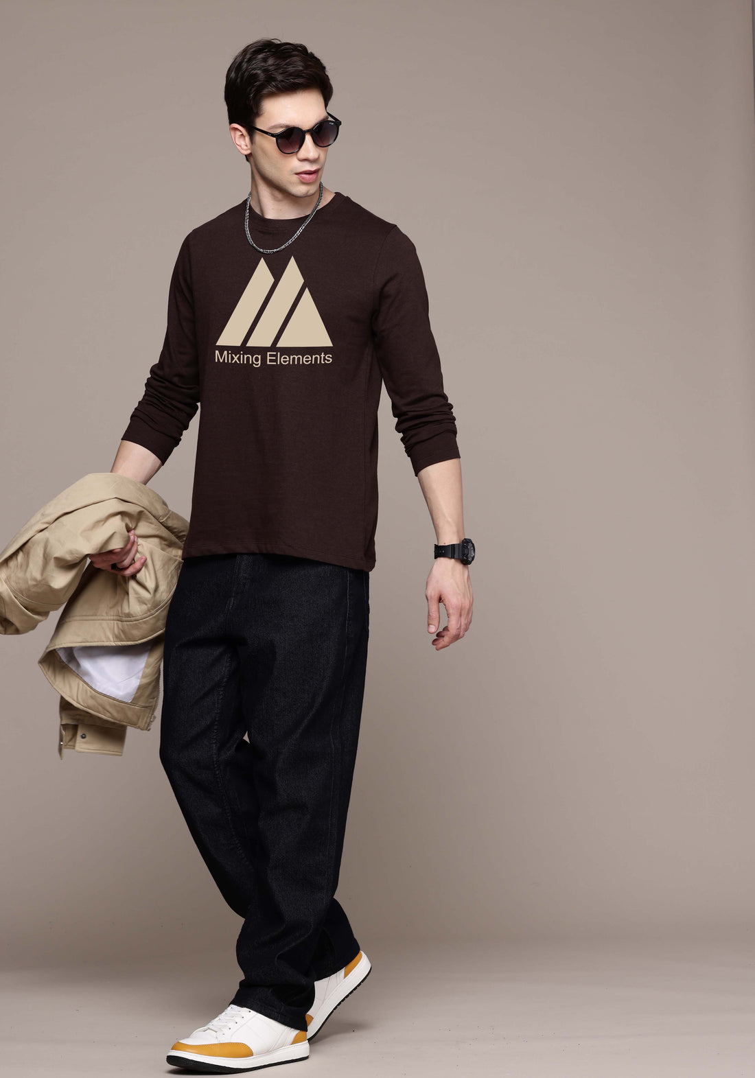 Mens Graphic Long Sleeve