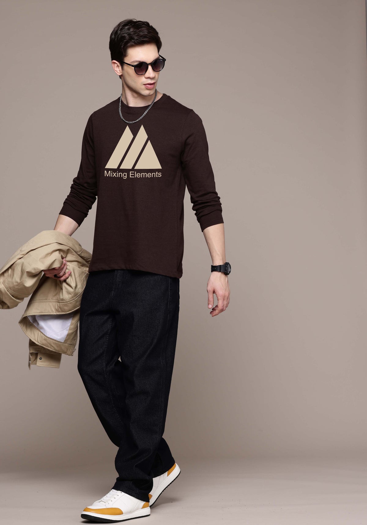 Mens Graphic Long Sleeve