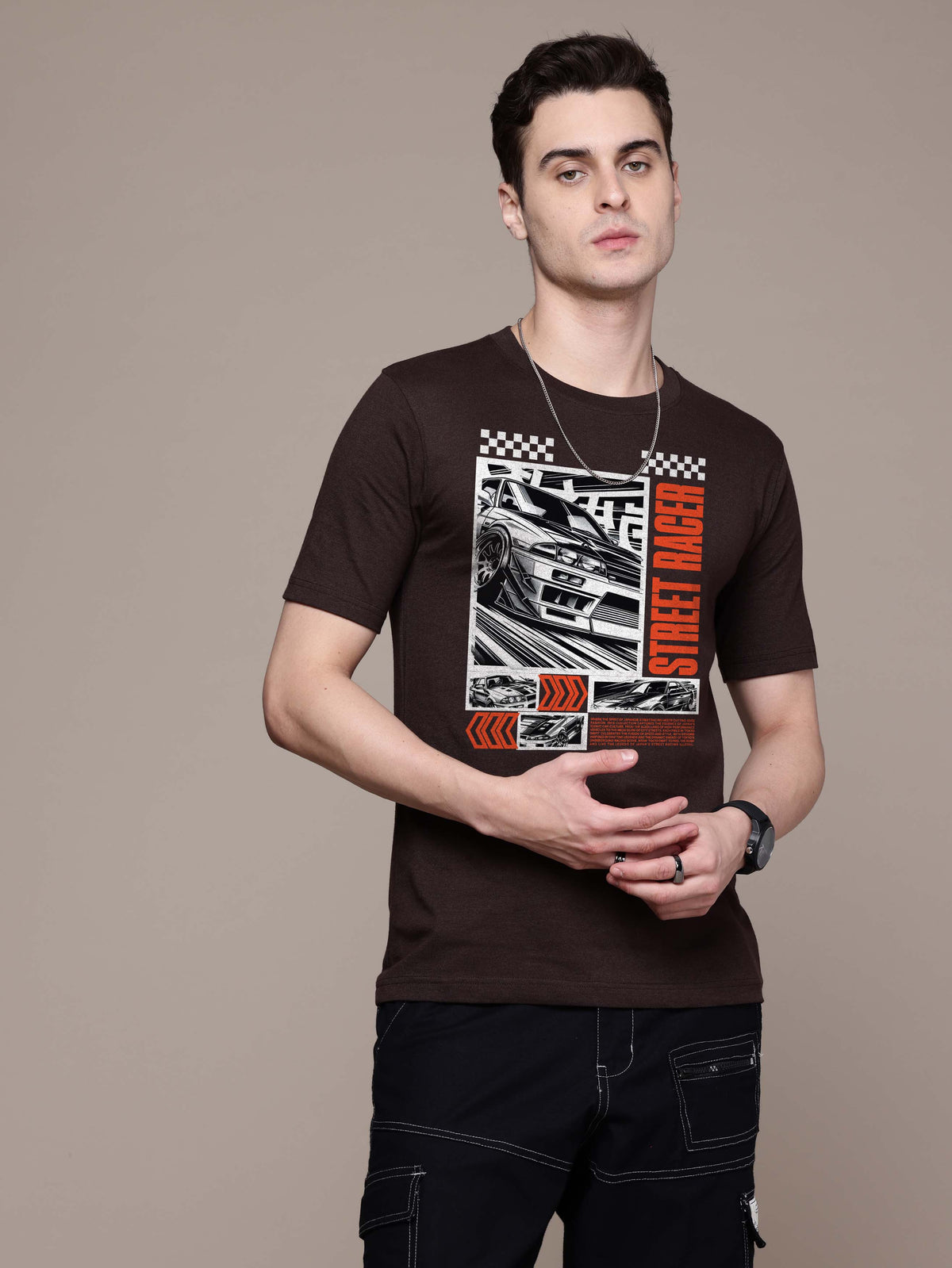 Mens Graphic Regular T Shirt