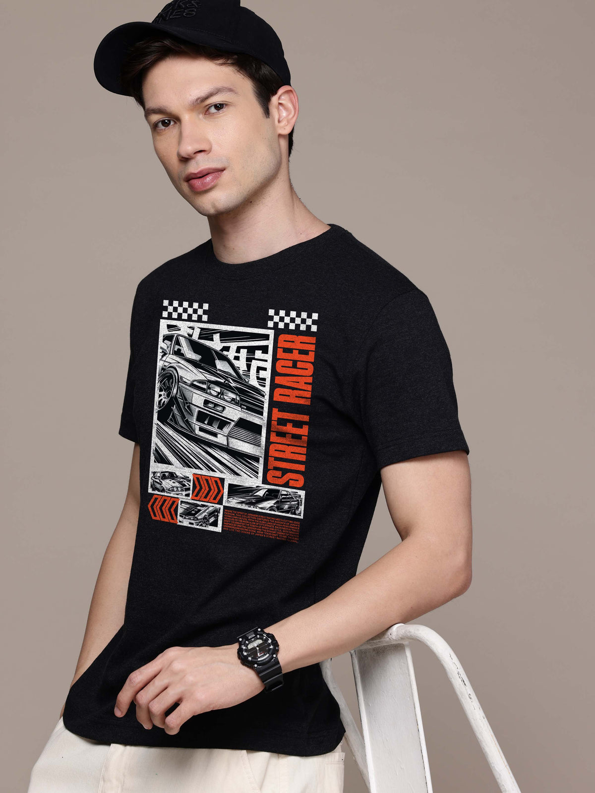 Mens Graphic Regular T Shirt