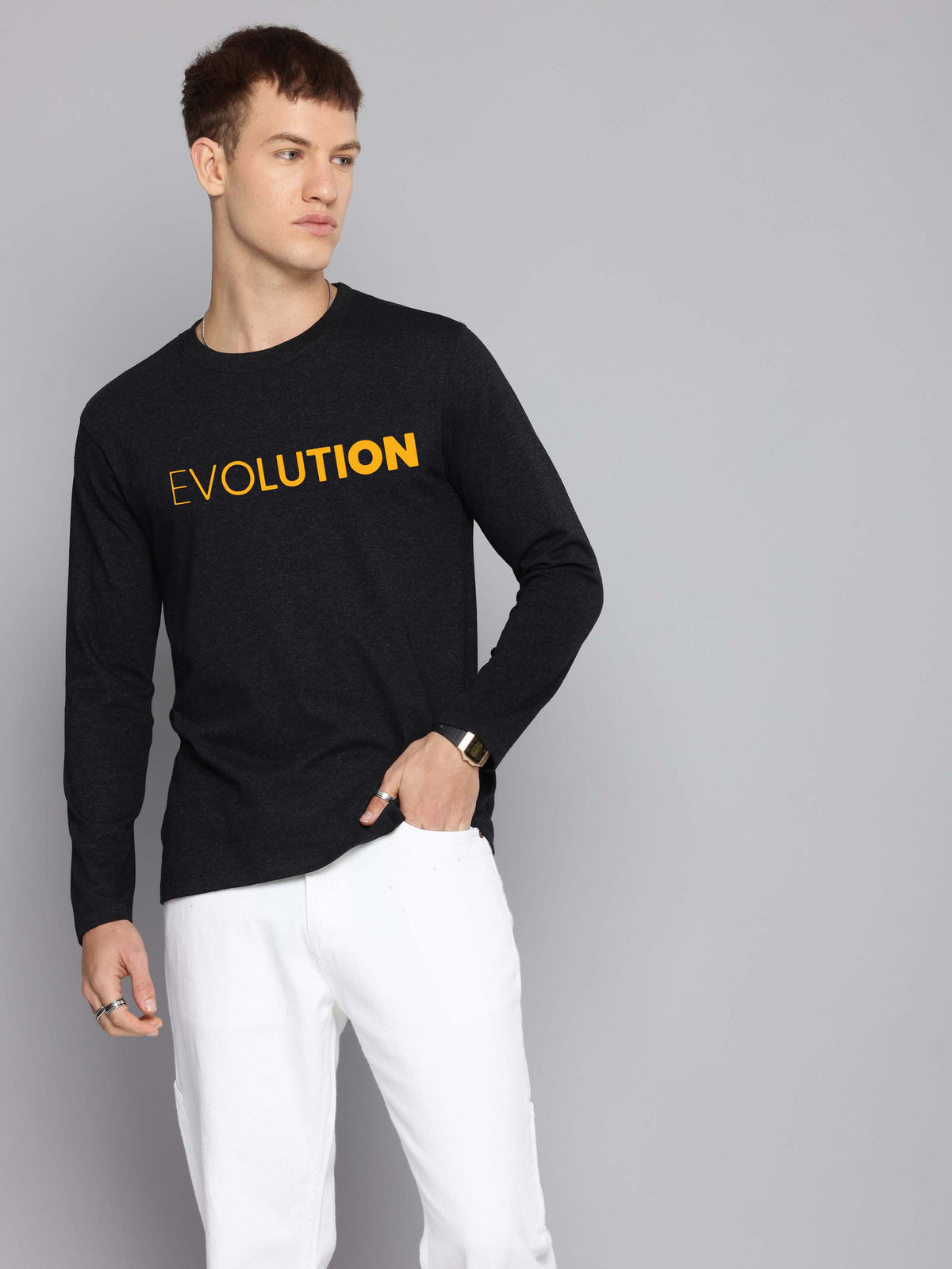 Mens Graphic Long Sleeve