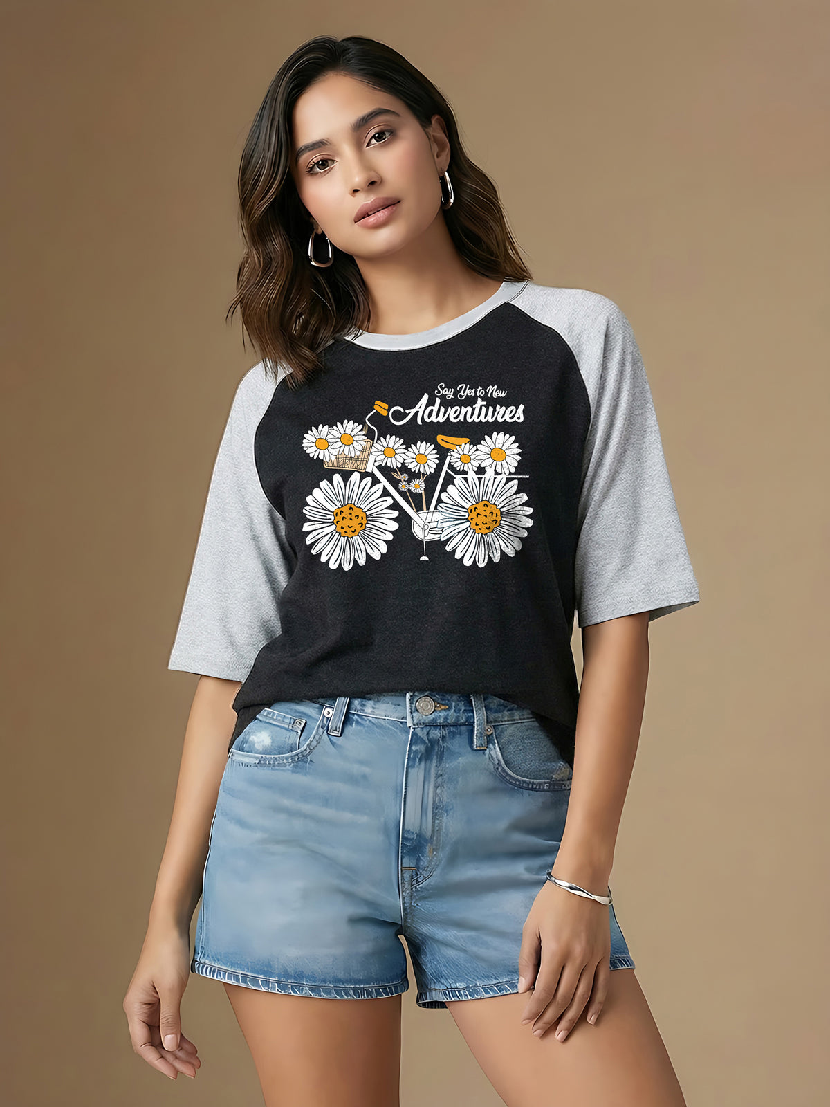 Graphic Raglan Sleeve Adventure