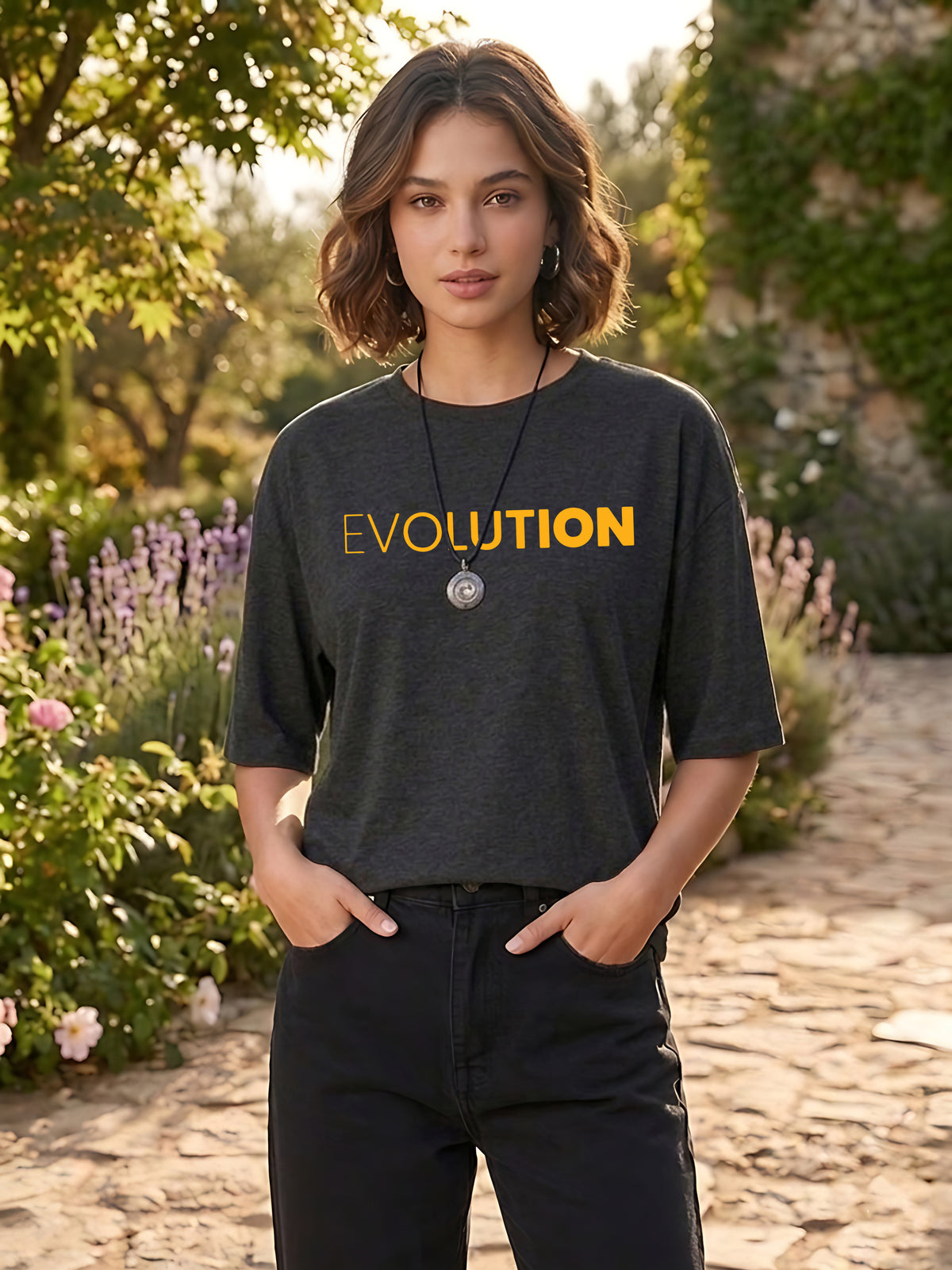 Graphic Oversized T-Shirt Evolution