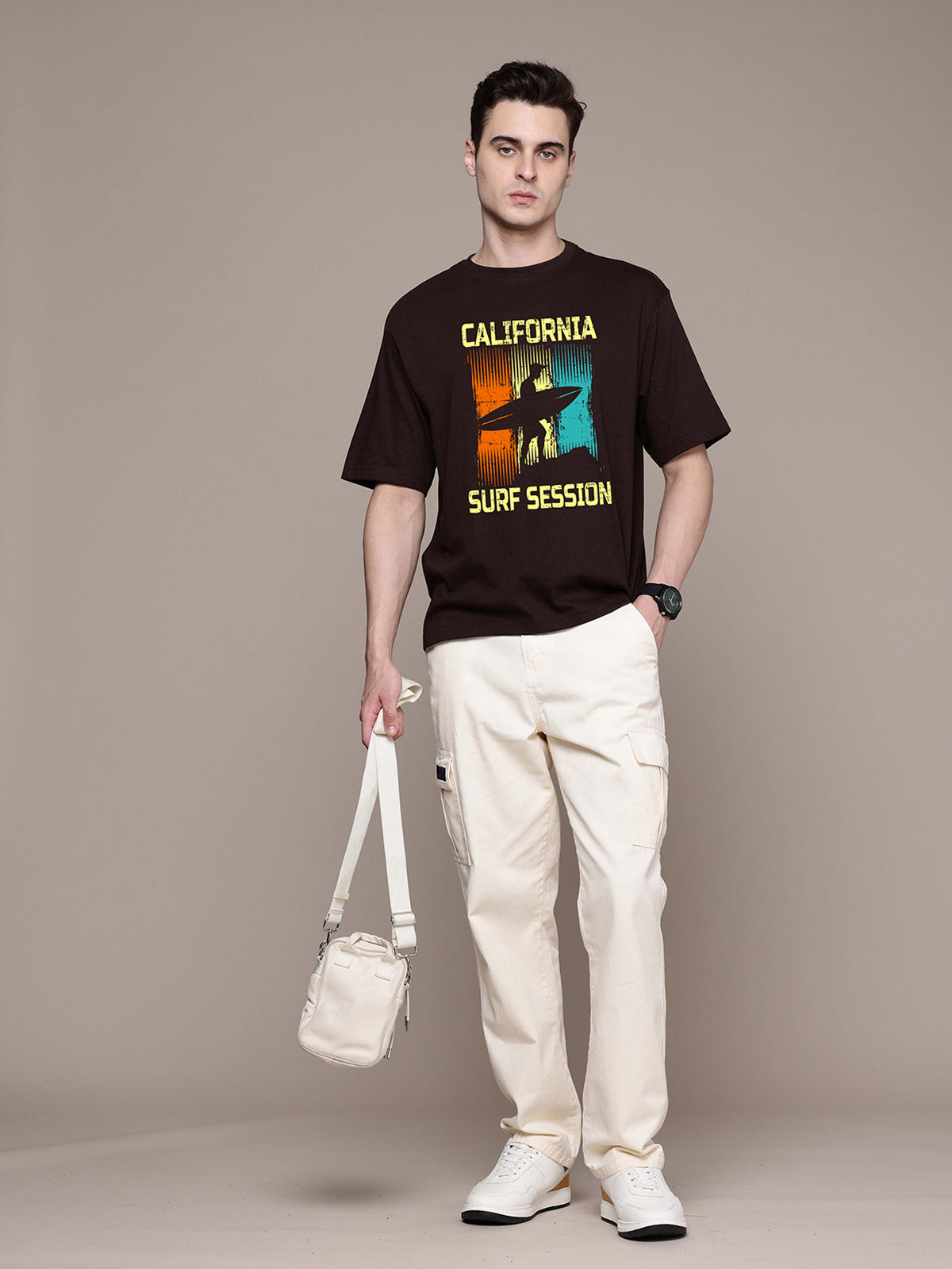 Graphic Oversized California Tshirt