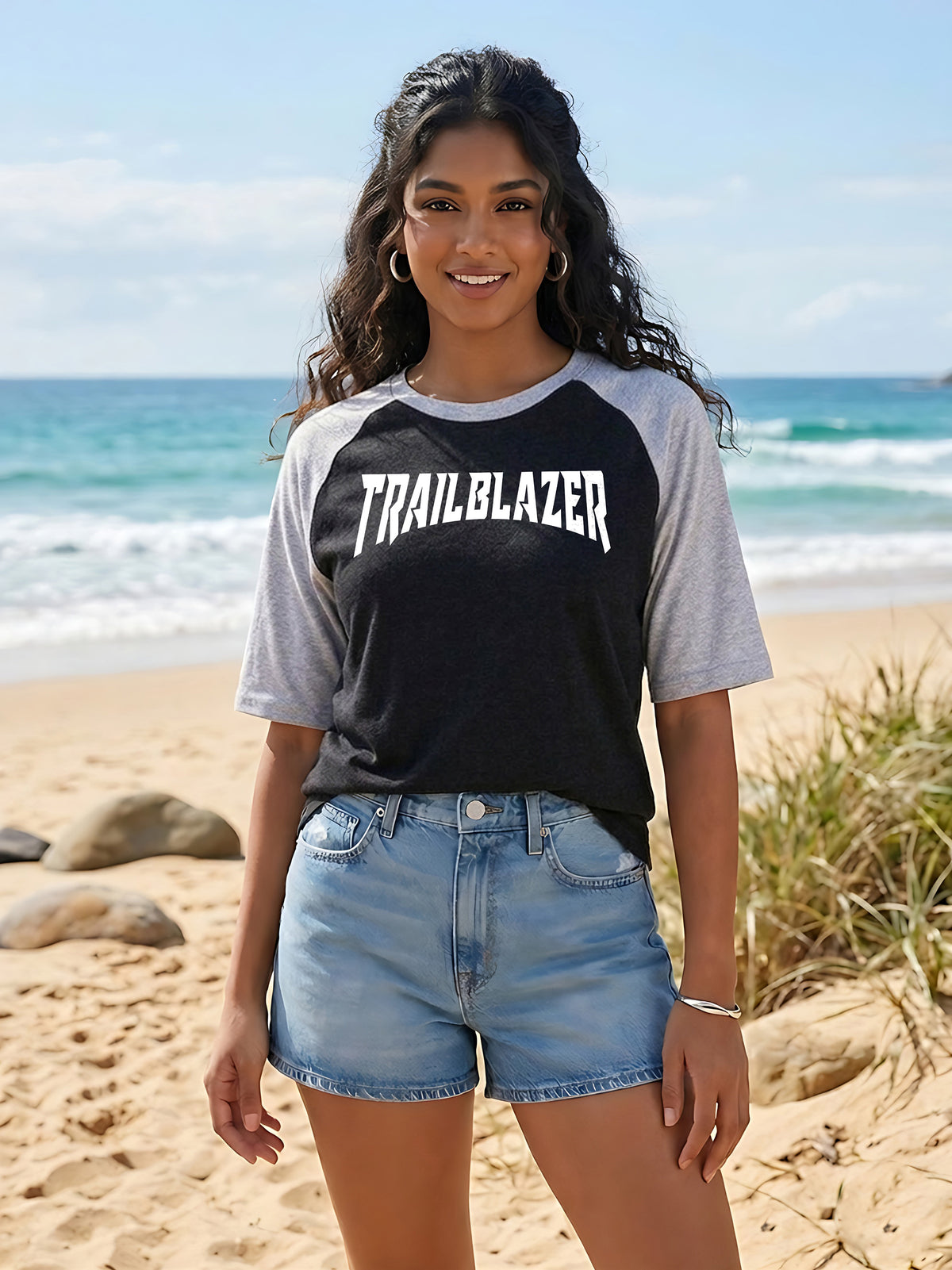 Graphic Raglan Sleeve Trailblazer