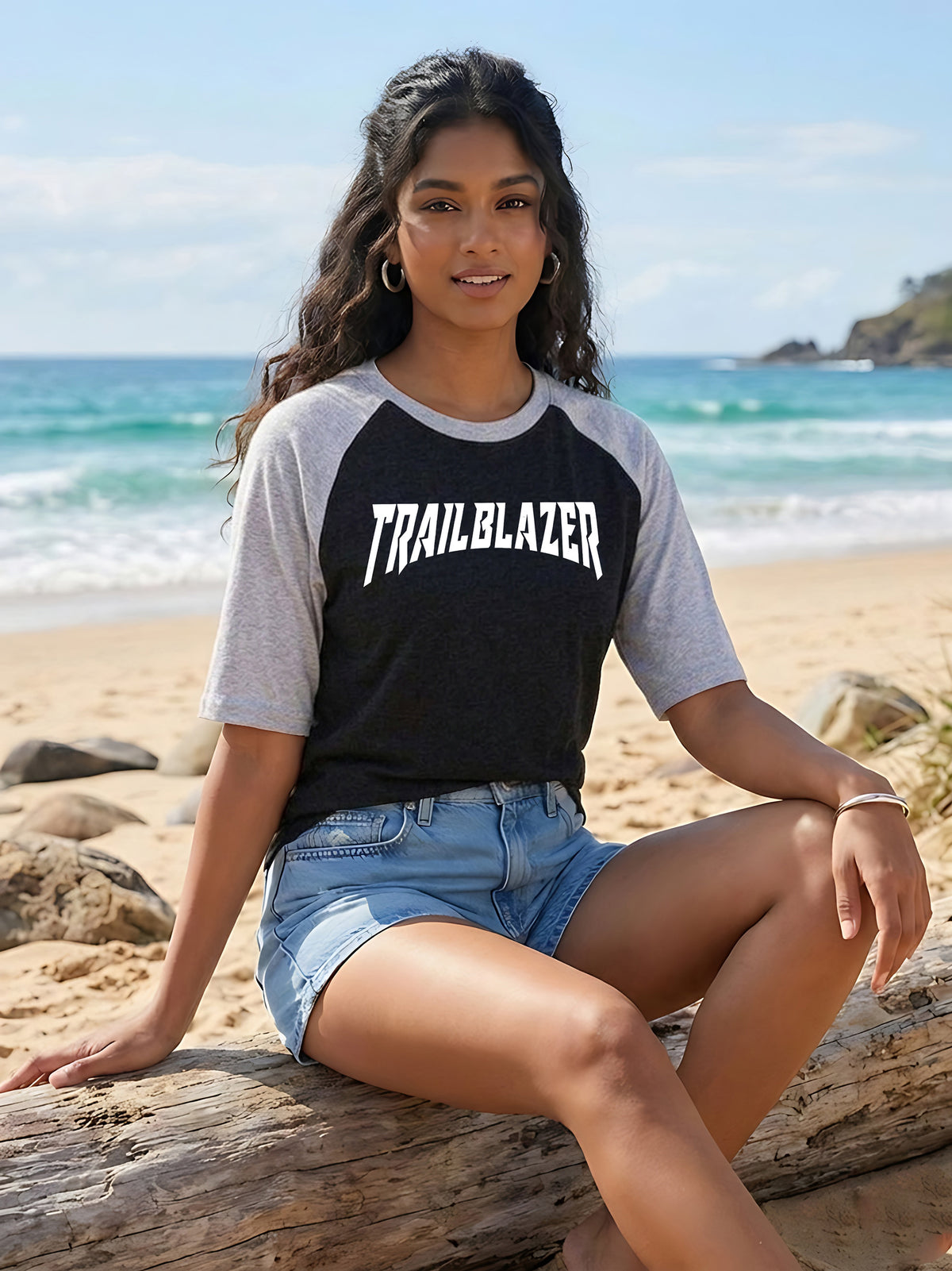 Graphic Raglan Sleeve Trailblazer
