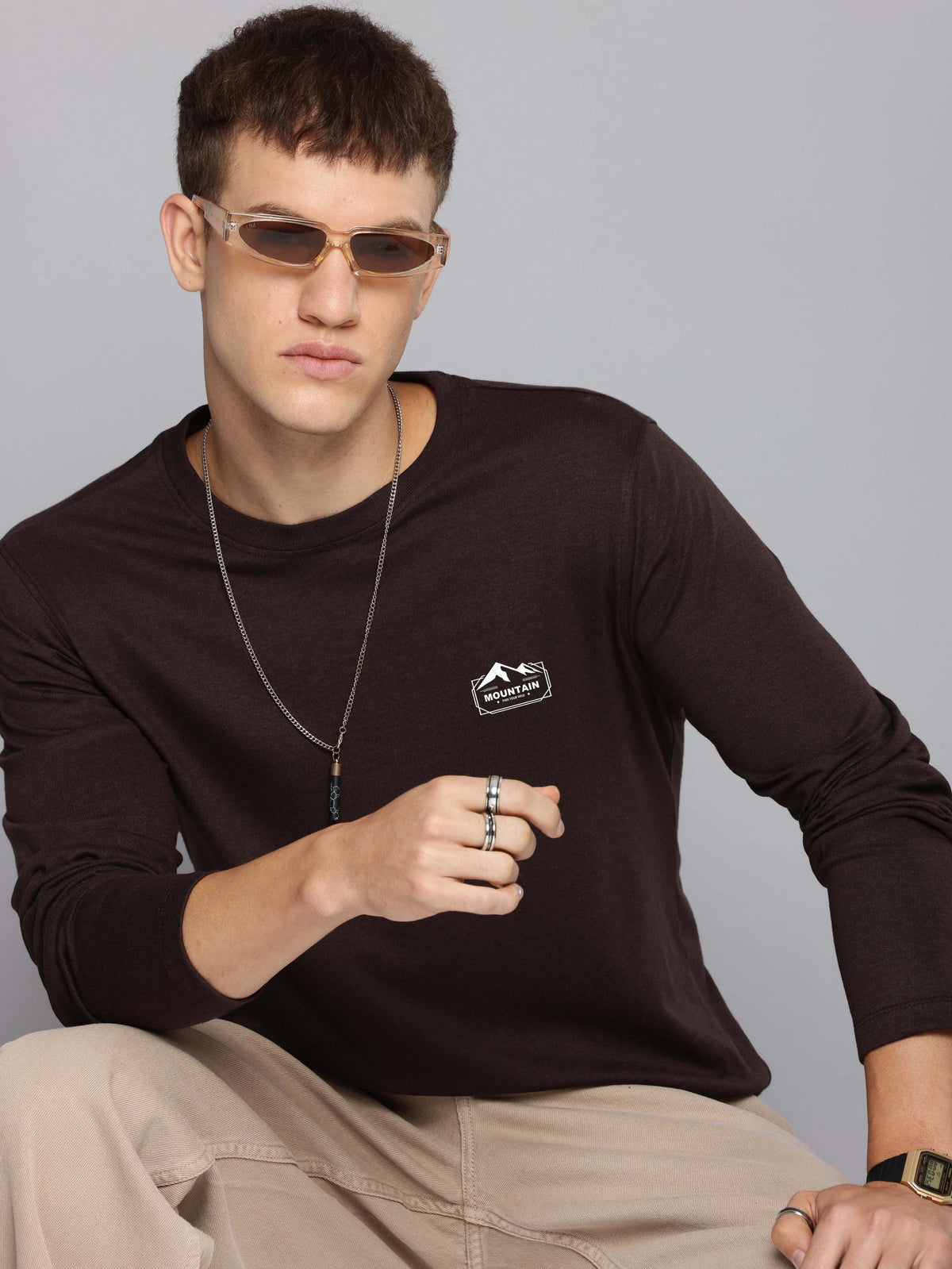 Mens Graphic Long Sleeve