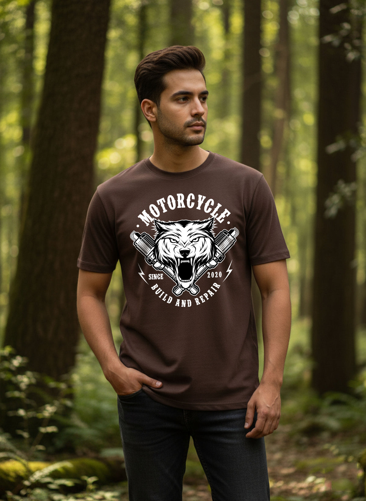 Graphic Regular Tees Motor