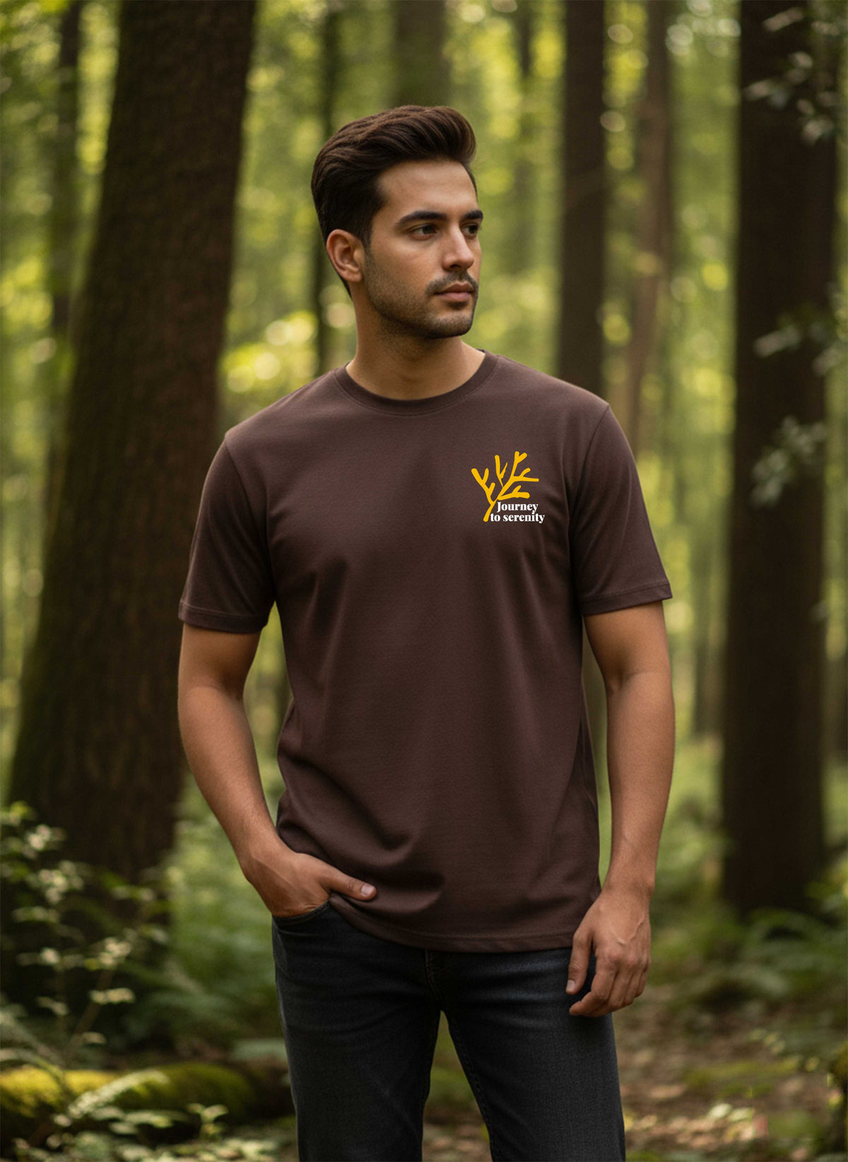 Mens Graphic Regular Half Sleeve T-Shirts