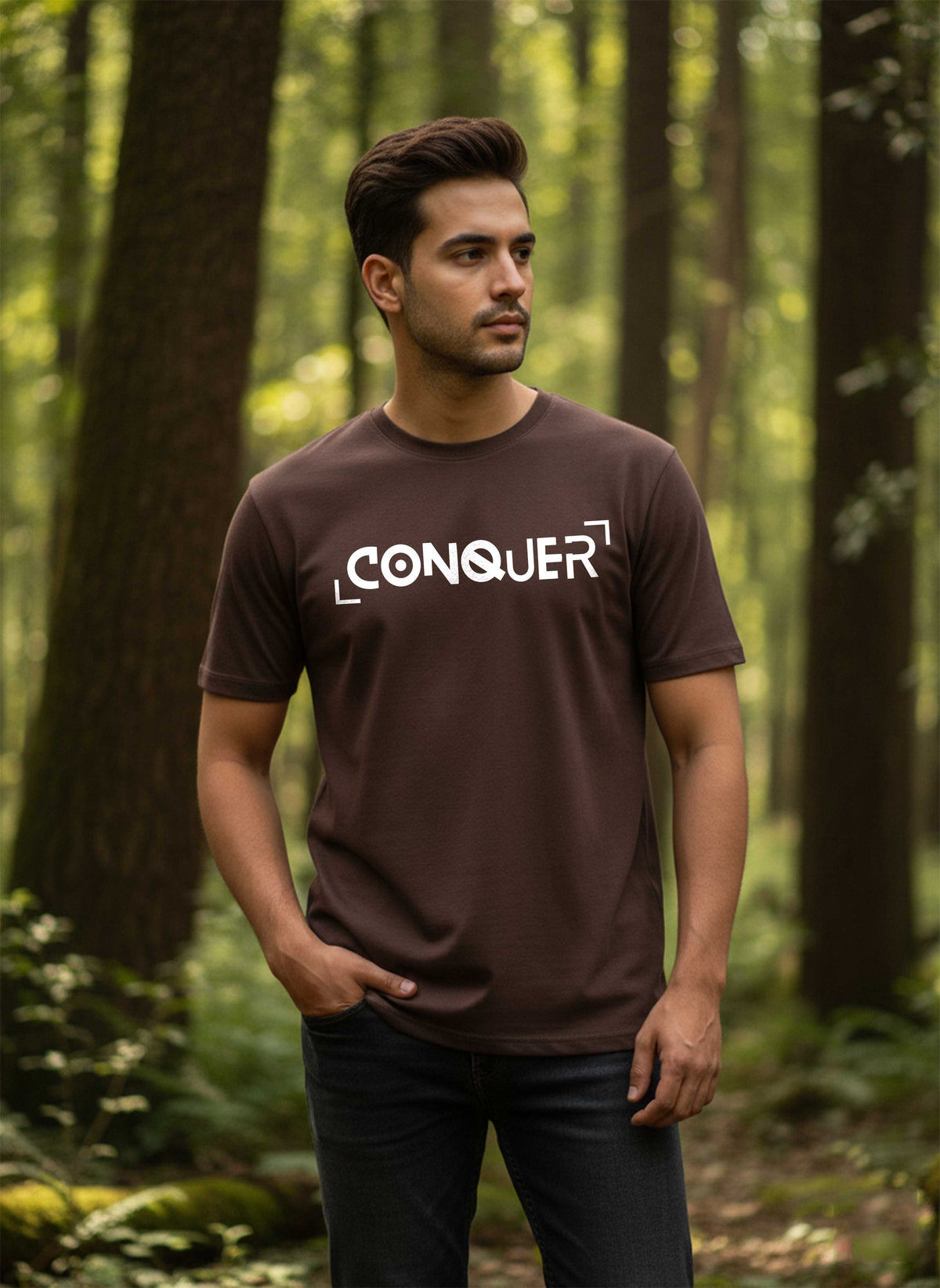 Mens Graphic Regular Half Sleeve T Shirt