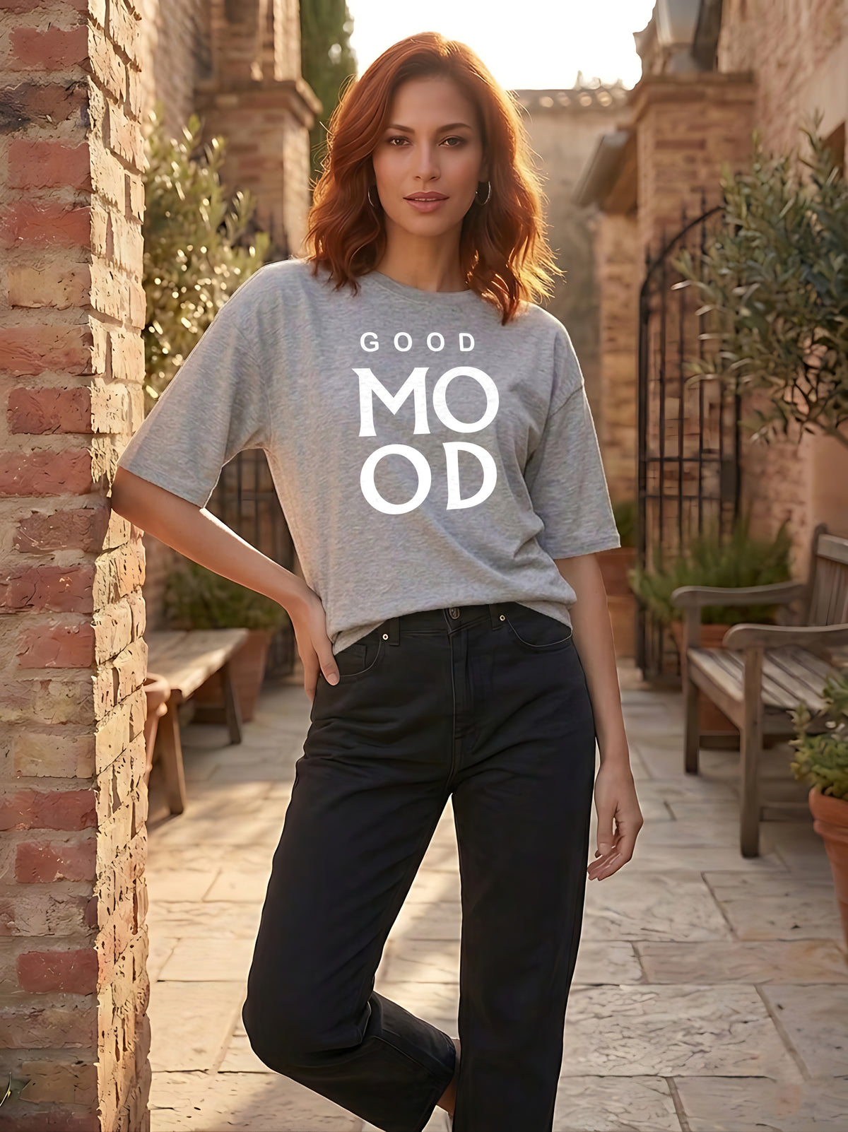 Graphic Oversized T-Shirt Good
