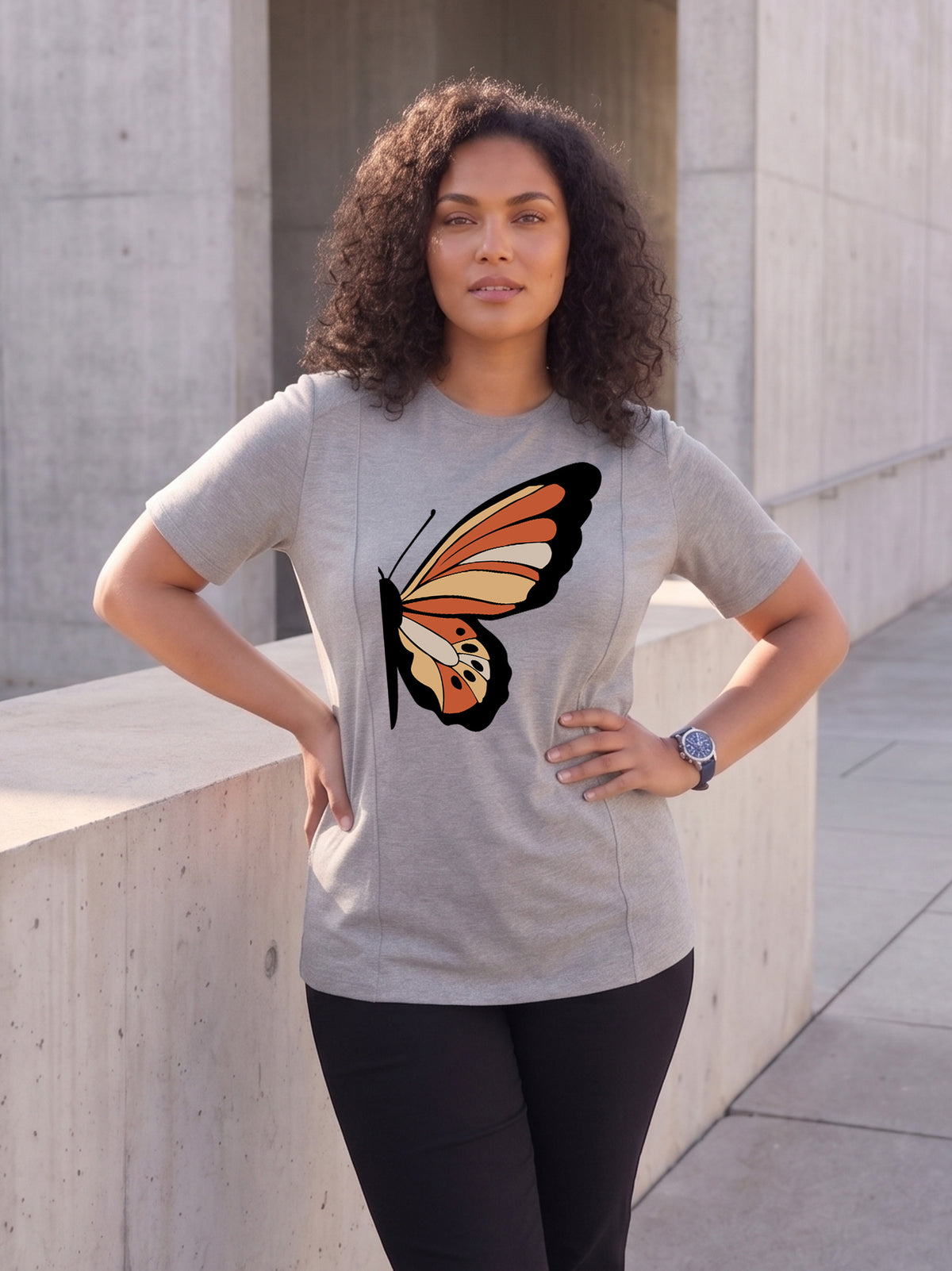 Womens Graphic Plus Size T-Shirts