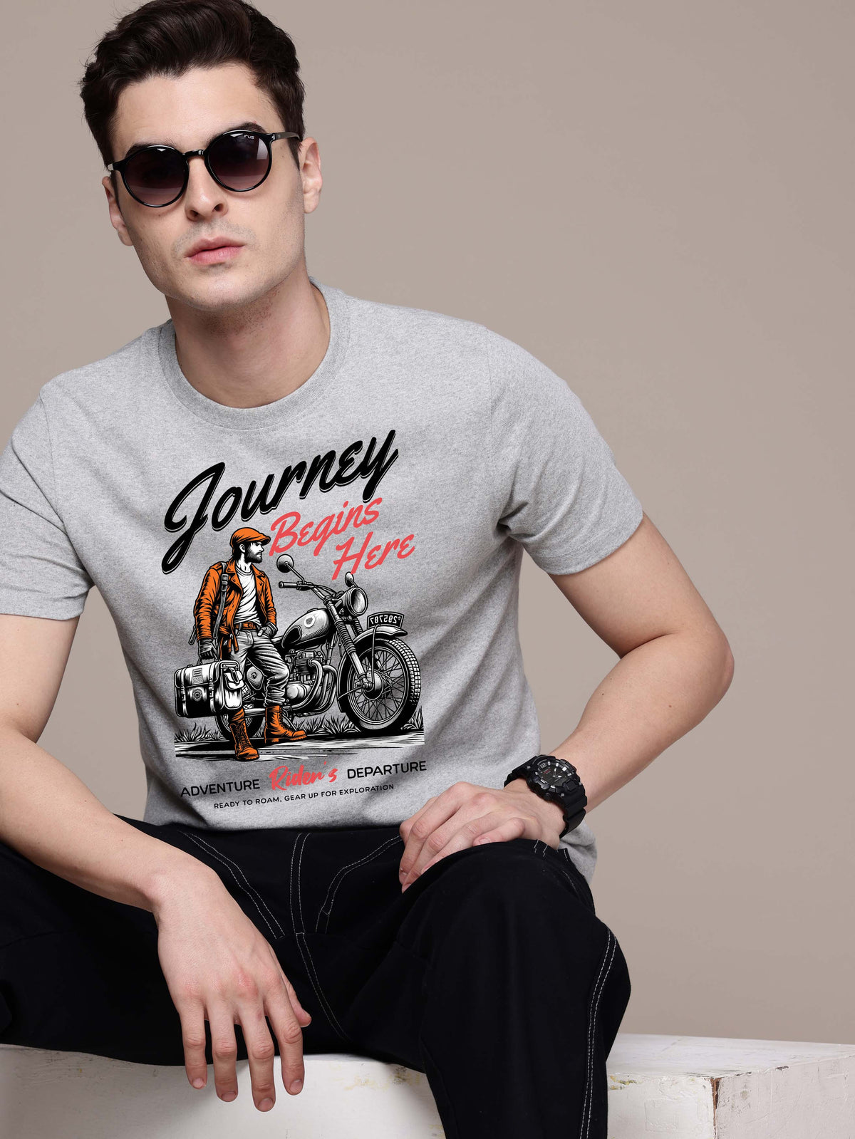 Mens Graphic Regular T Shirt
