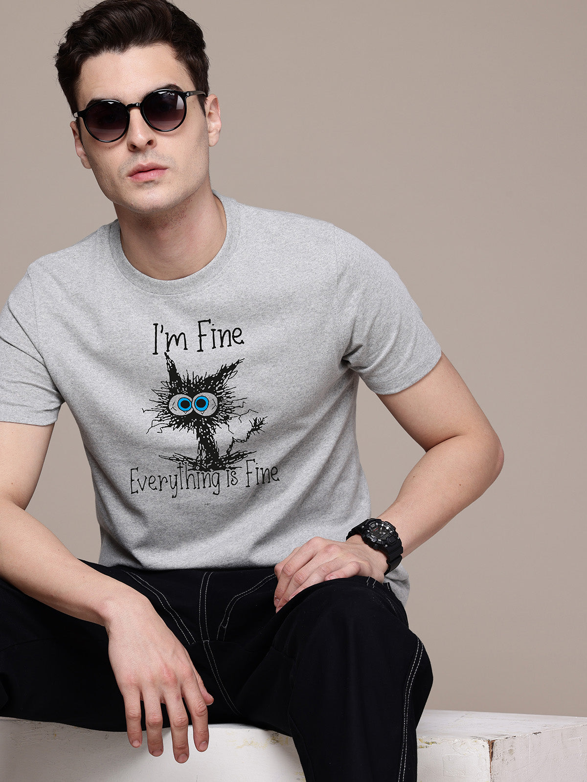 Mens Graphic Regular T Shirt